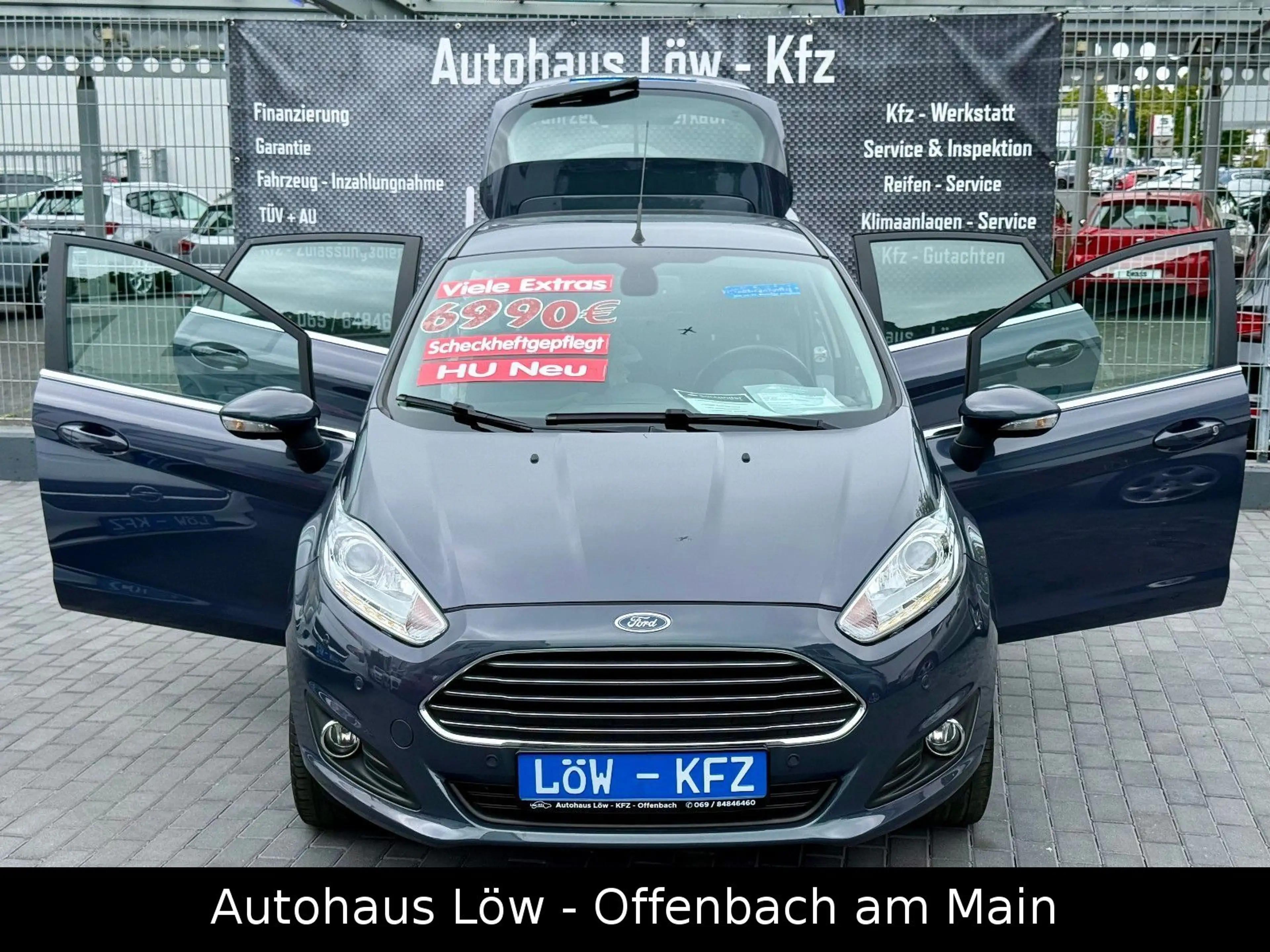 Ford Fiesta Titanium TÜV NEU SCHECKHEFT SR+WR