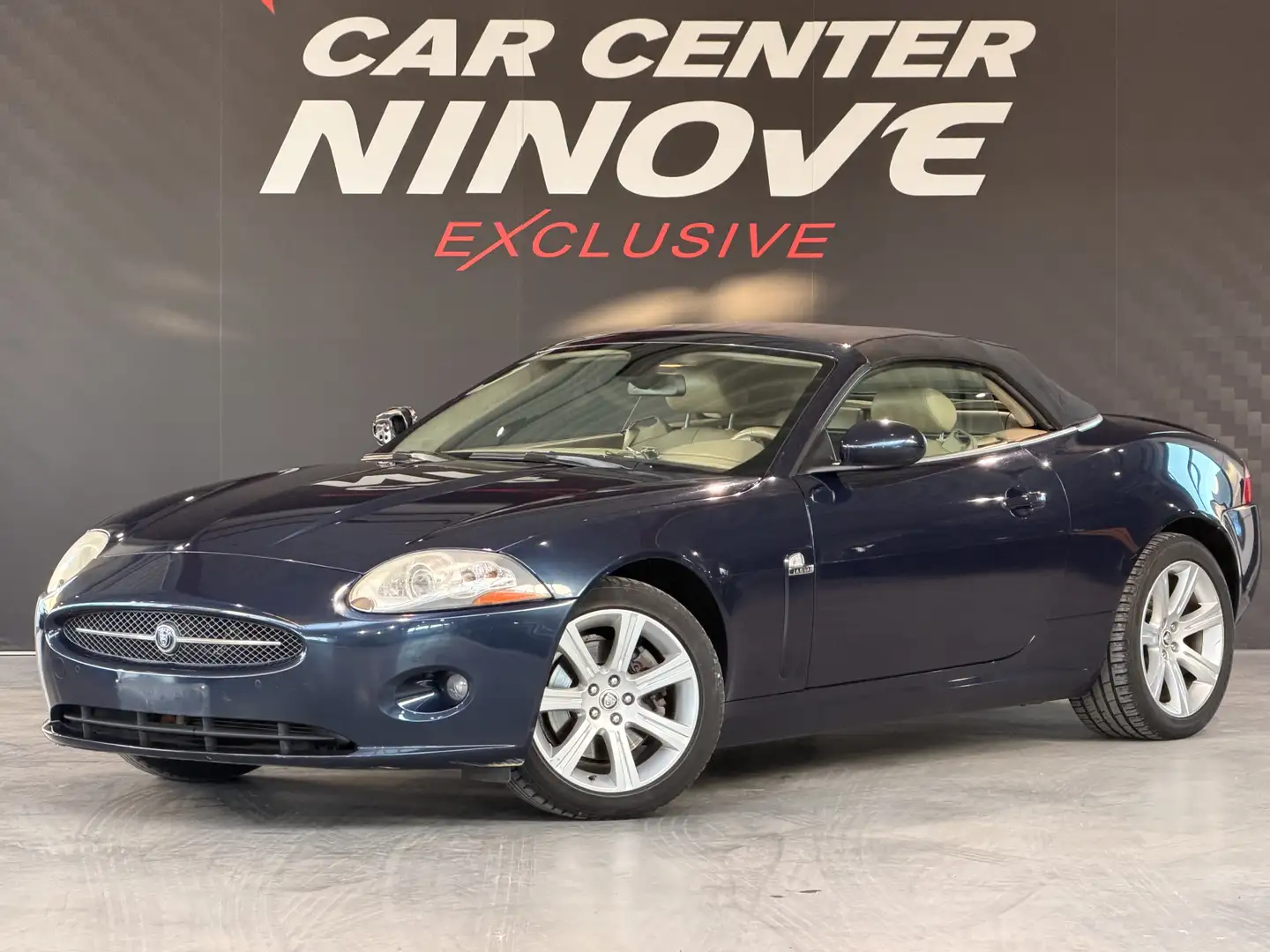 Jaguar XK XK 3.5 Cabriolet Bleu - 1