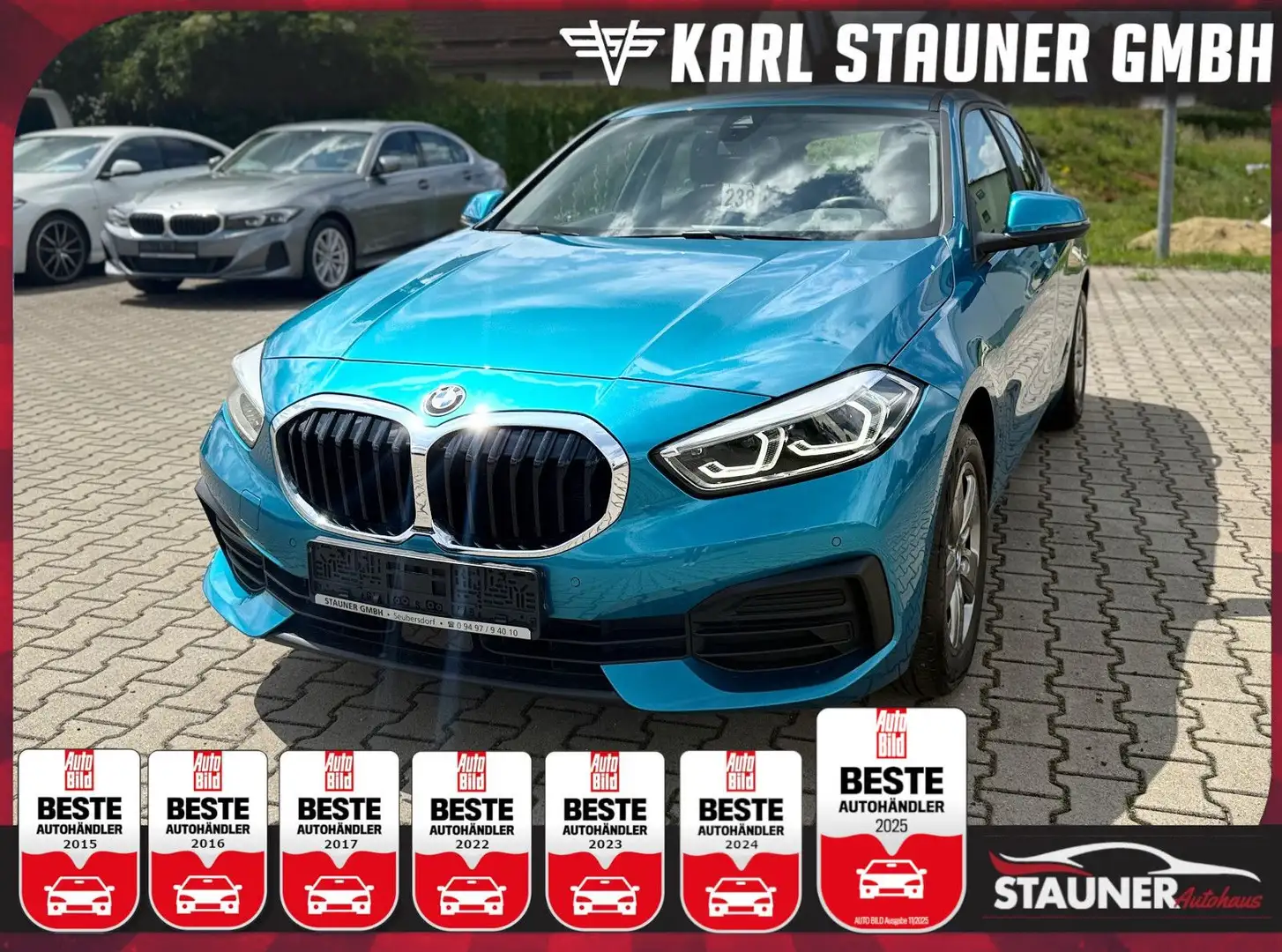 BMW 118 i Advantage KOMFORT KAMERA LHZ Blau - 1