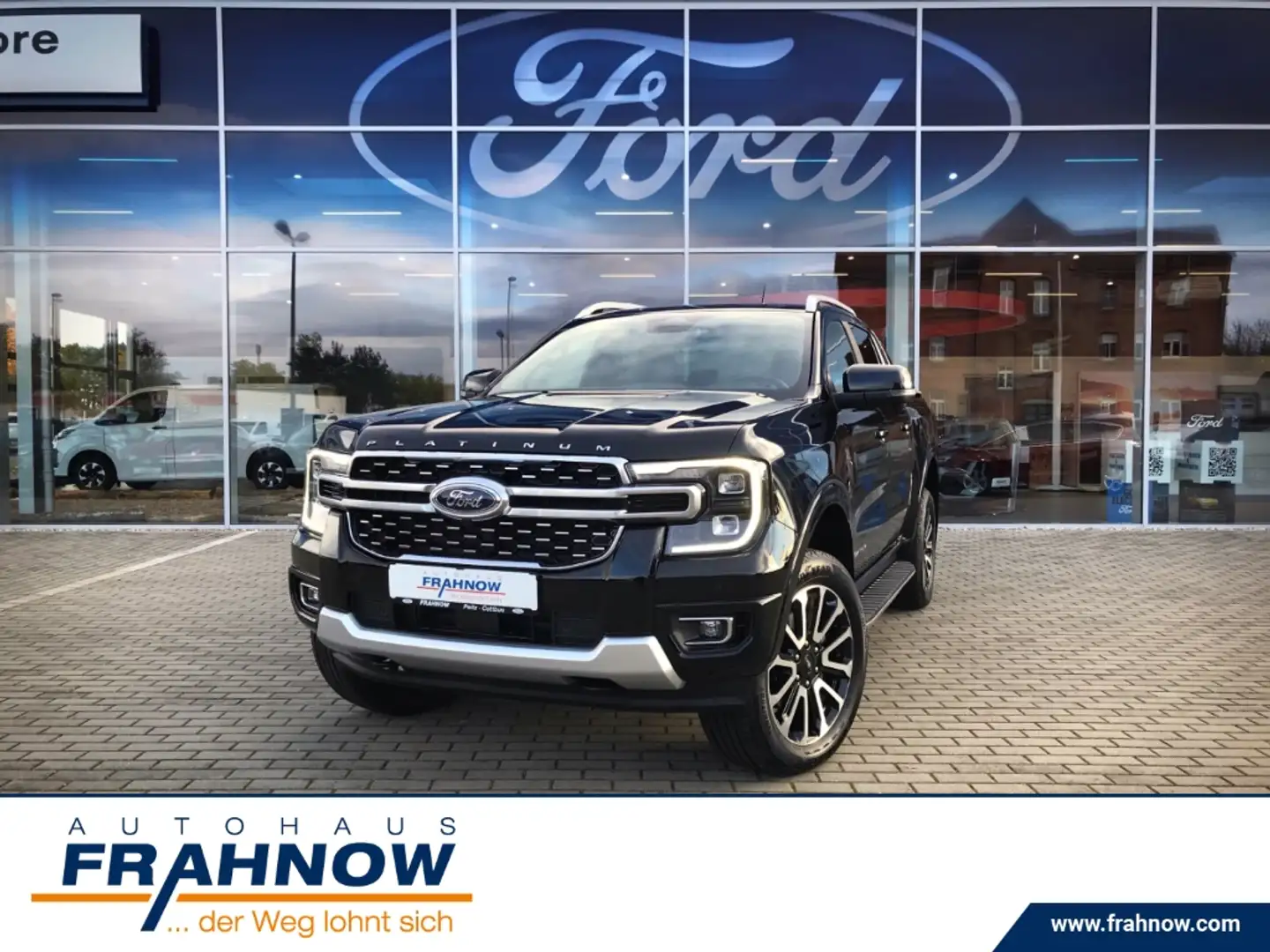 Ford Ranger 3.0 EcoBlue Platinum e-4WD DK MATRIX-LED AHK NAVI Schwarz - 1