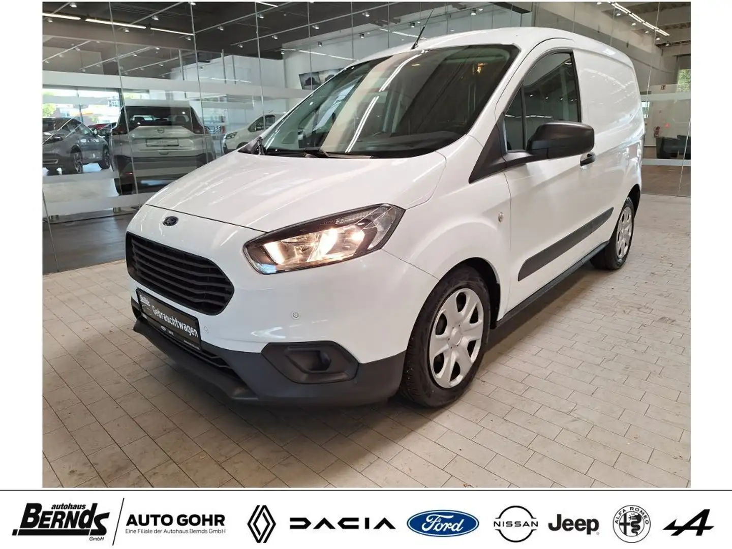Ford Transit Courier S&S Trend Park-Pilot RADIO KLIMA BLUETOOTH USB Blanc - 1