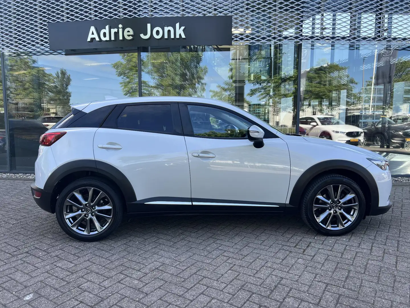 Mazda CX-3 2.0 SkyActiv-G 120 GT-Luxury | TREKHAAK | ACHTERUI Wit - 2