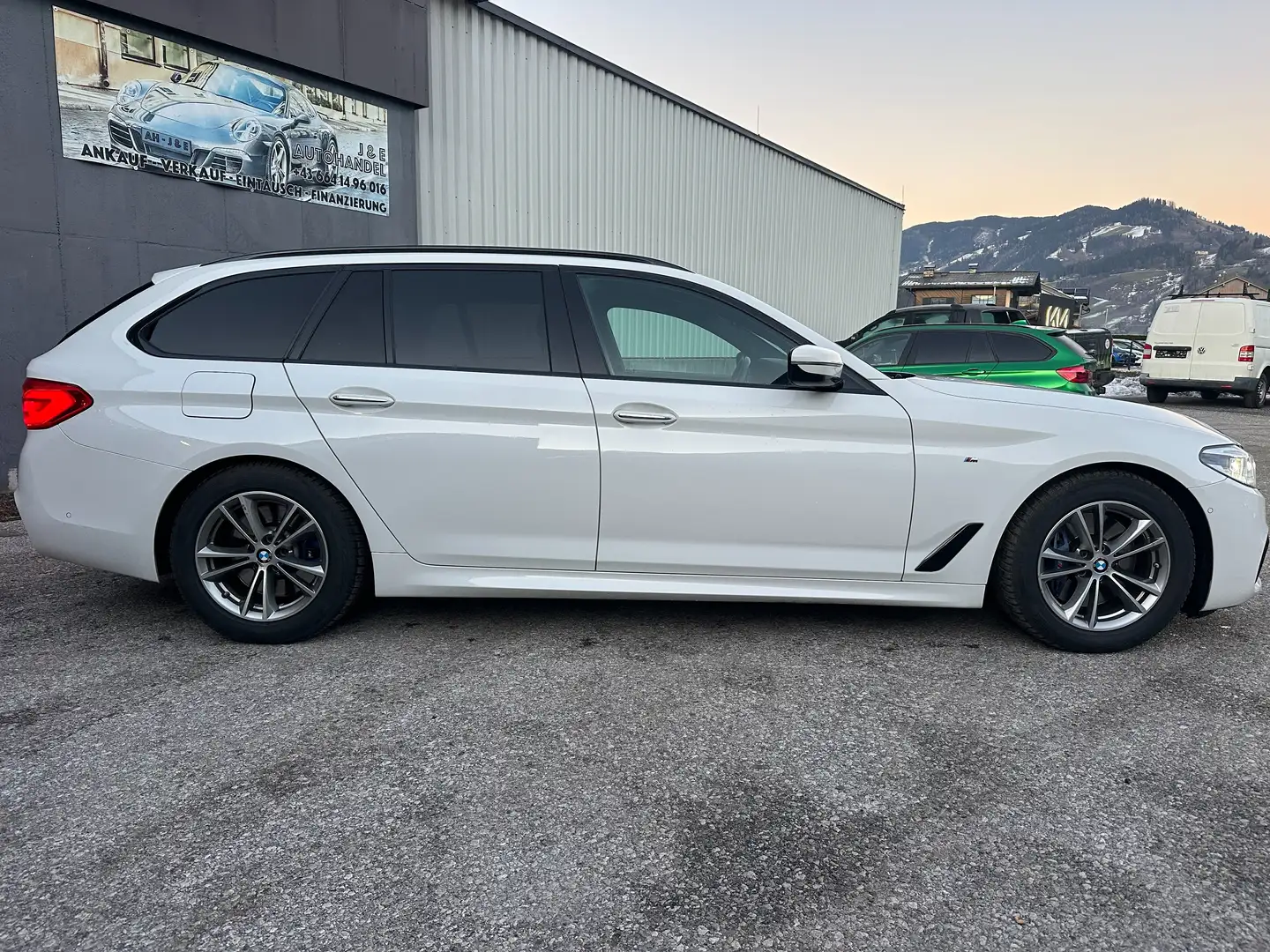 BMW 530 d xDrive M Sport Pickerl 6/2026 Weiß - 2