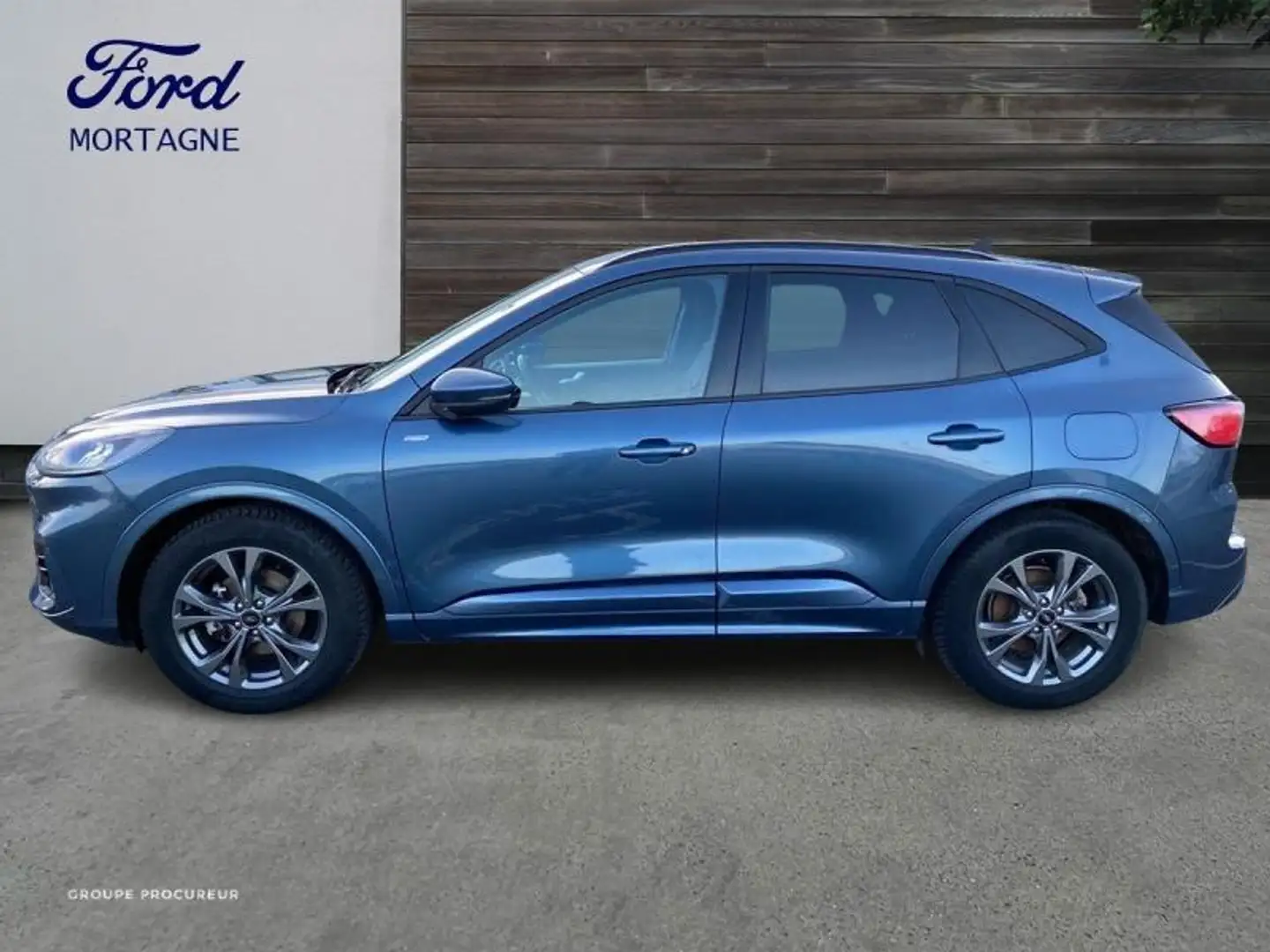 Ford Kuga 2.5 Duratec 190ch FHEV E85 ST-Line BVA Blau - 2