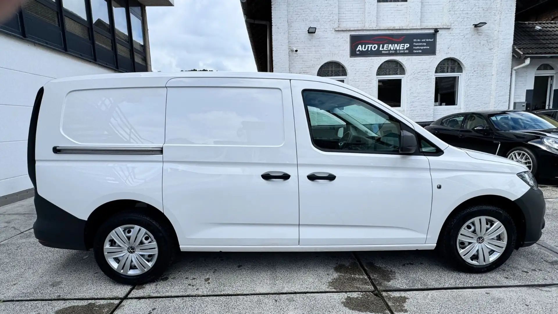 Volkswagen Caddy Cargo Maxi*1Hd*Klima*SHZ*CarPlay*PDC* Blanc - 2