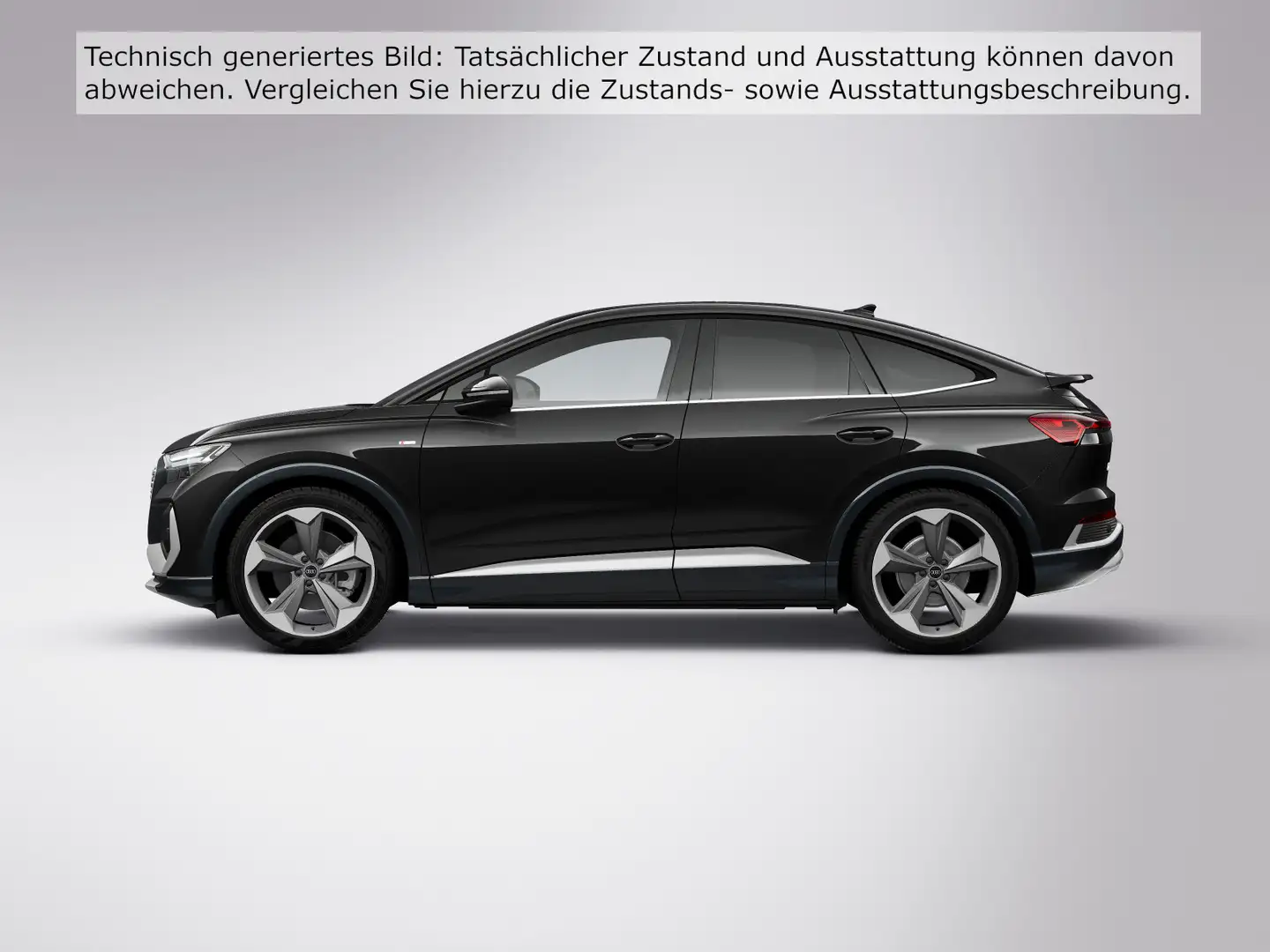 Audi Q4 e-tron 50 e-tron quattro 220 kW Schwarz - 2