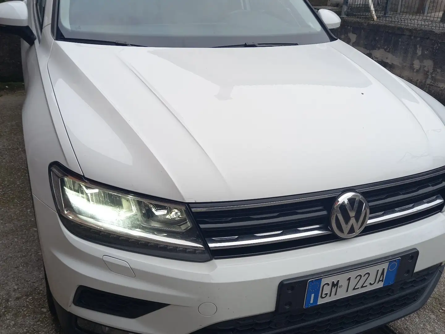 Volkswagen Tiguan 4 motion Bianco - 1