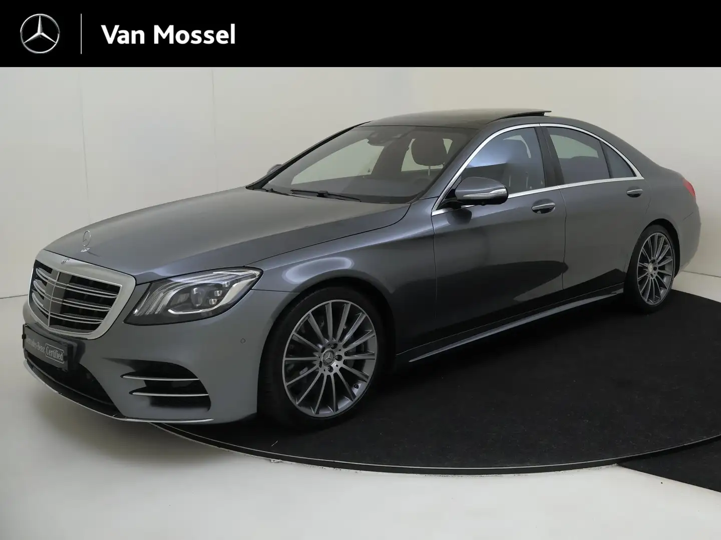 Mercedes-Benz S 560 4Matic Premium Plus / Burmester / Panoramadak / He Gris - 1