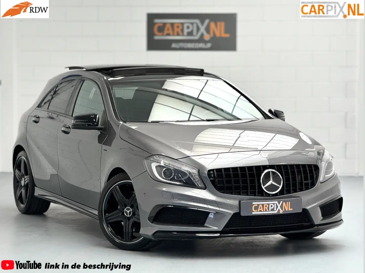 Mercedes-Benz A 250 AMG 4MATIC 211pk,Radar, Pano Grijs - 1