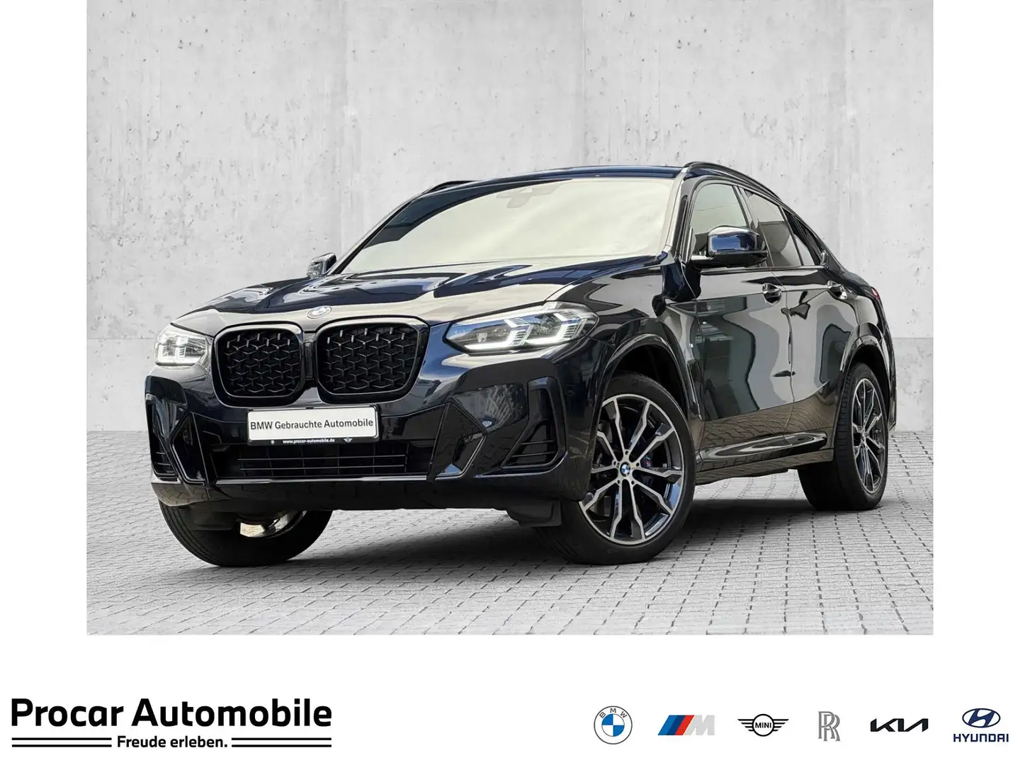 BMW X4 xDrive30d M Sport Laser DA PA Pano Standh AHK Schwarz - 1
