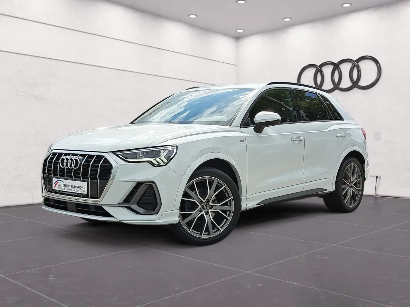 Audi Q3 S line 35 TFSI S tronic AHK 20" NAV LED APP PDC S Weiß - 2