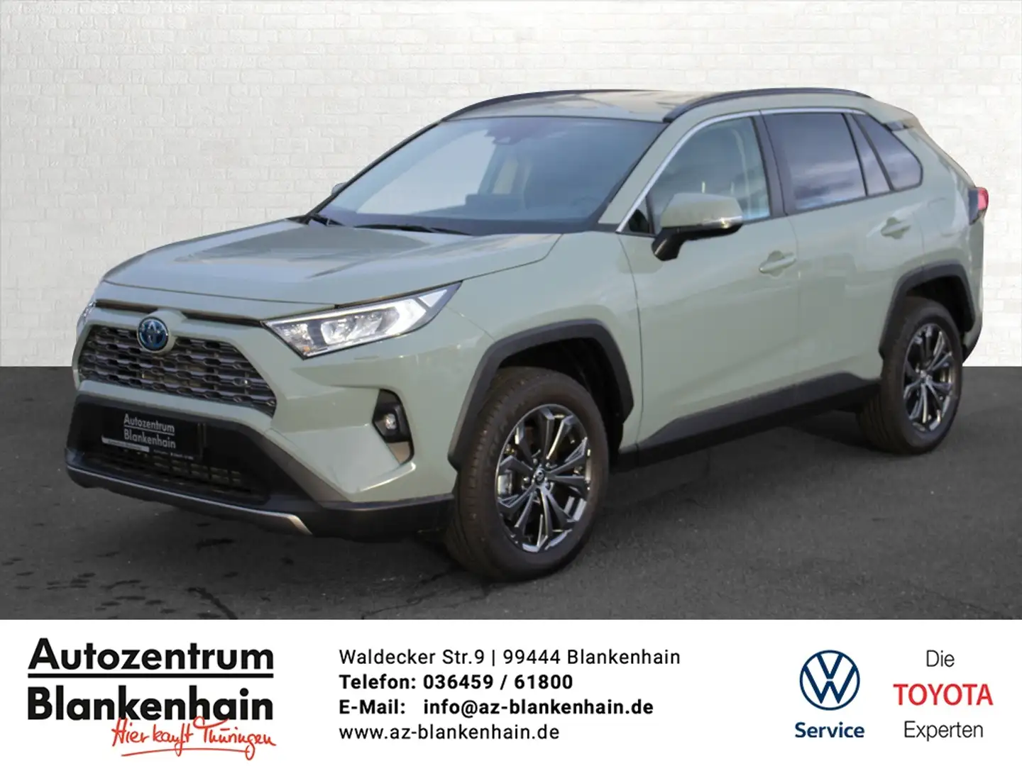 Toyota RAV 4 2,5 Hybrid UPE 49.840,- EUR ! Vert - 1