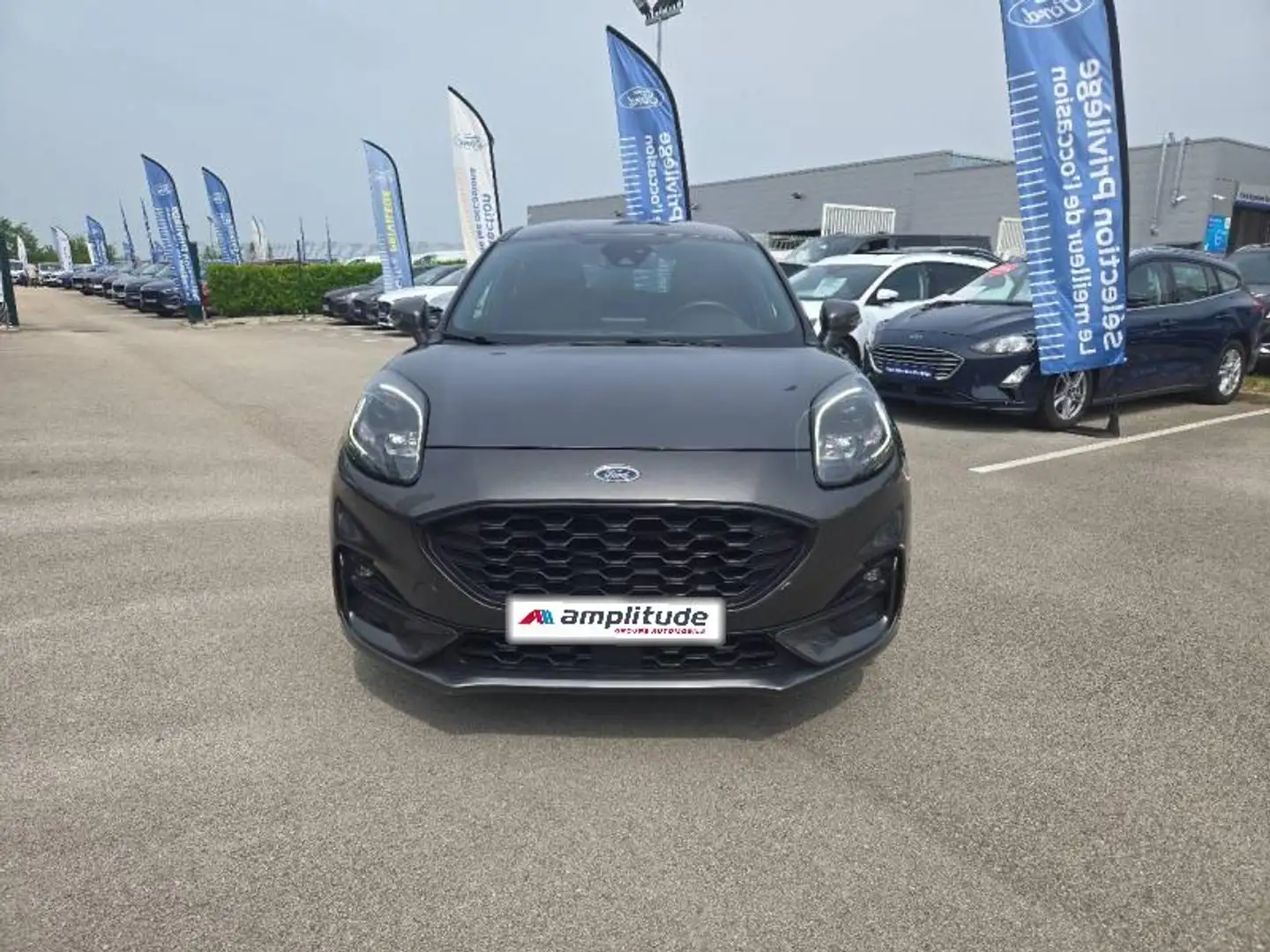 Ford Puma 1.0 EcoBoost 125ch mHEV ST-Line X Gris - 2