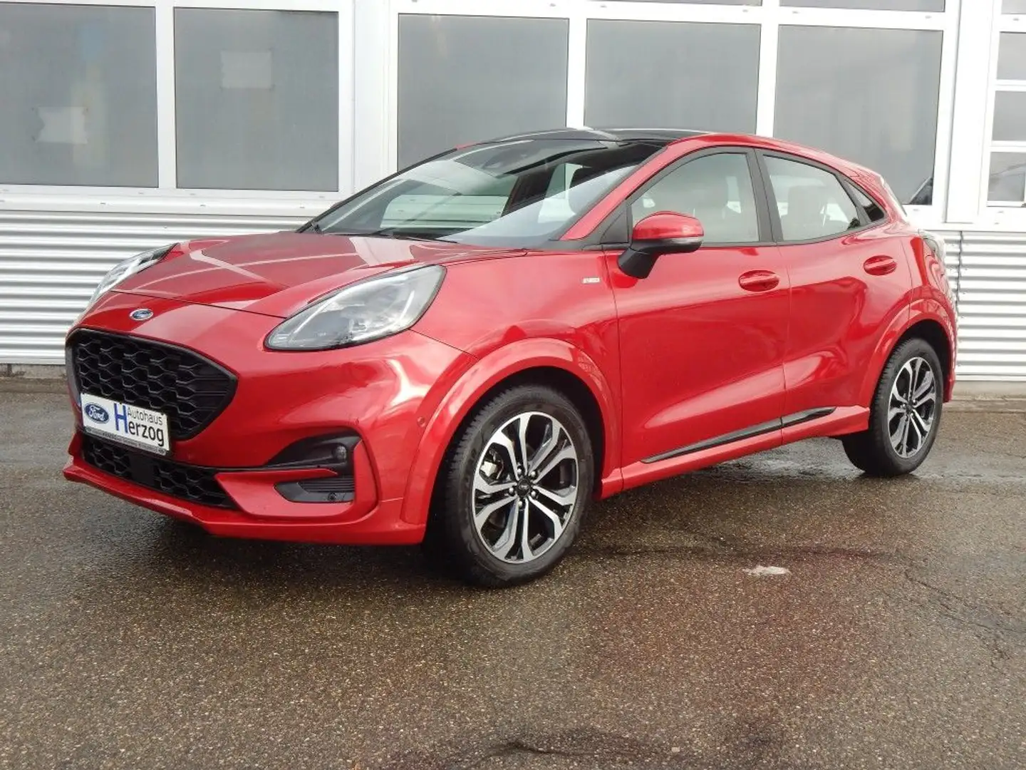 Ford Puma 1.0 EcoBoost Hybrid ST-LINE Rot - 1