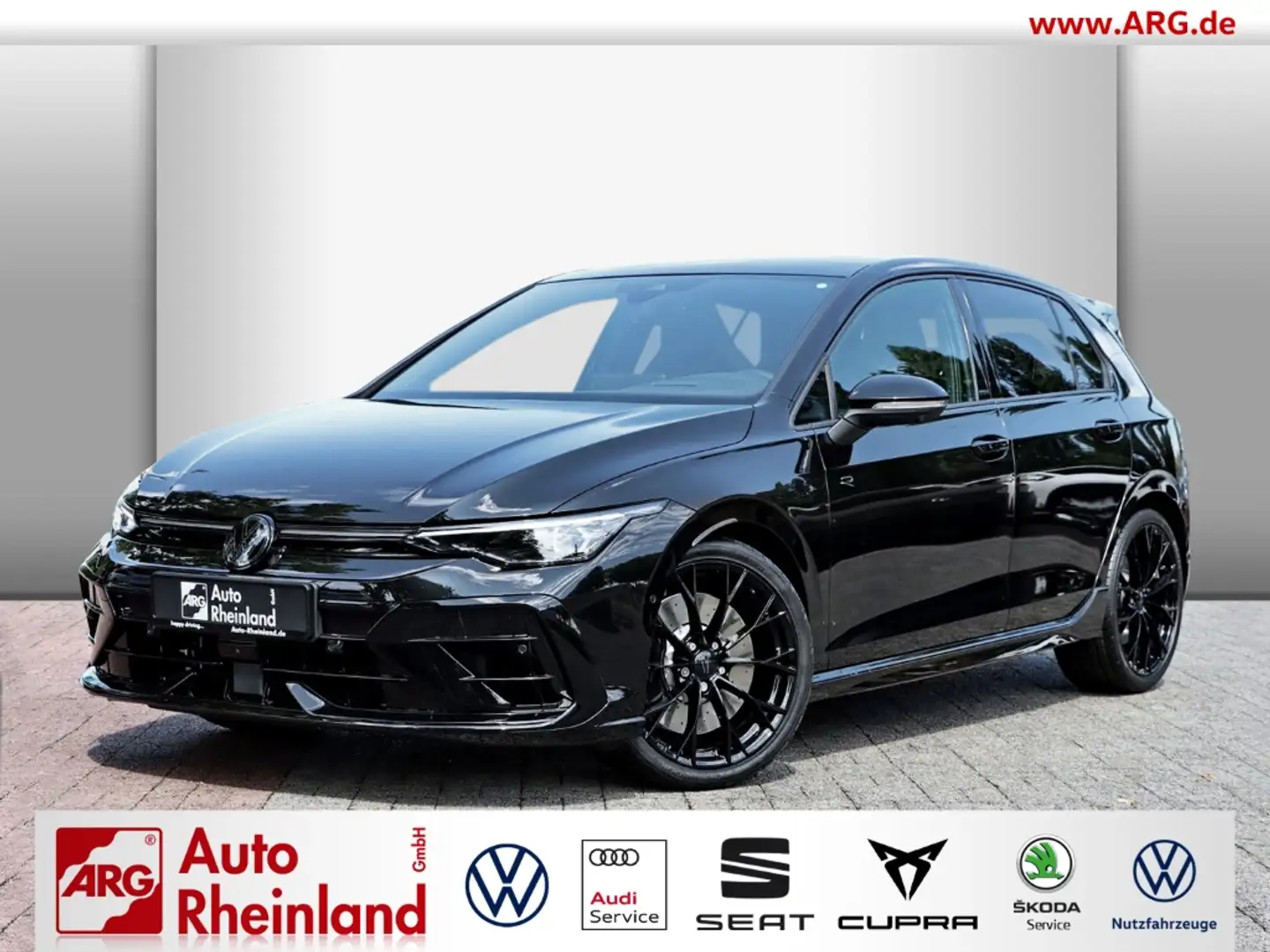 Volkswagen Golf R BLACK EDITION 2,0 l TSI 4M DSG/AKRAPOVIC/LEDER/KOM Schwarz - 1