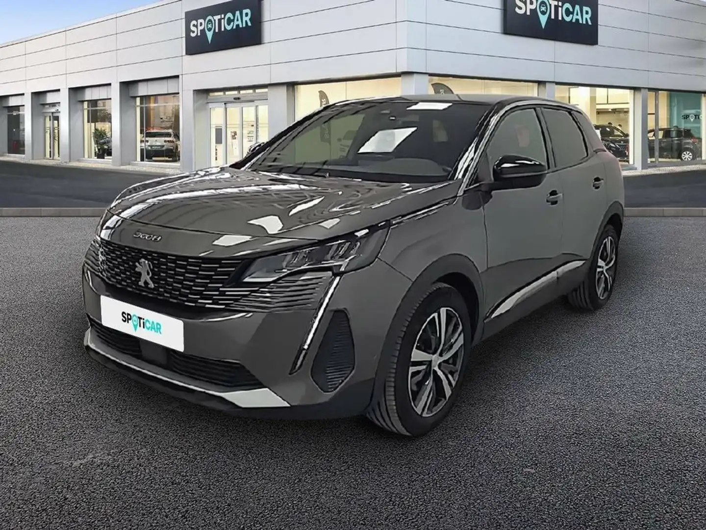 Peugeot 3008 1.2 100KW eDCS6 Allure Gris - 1