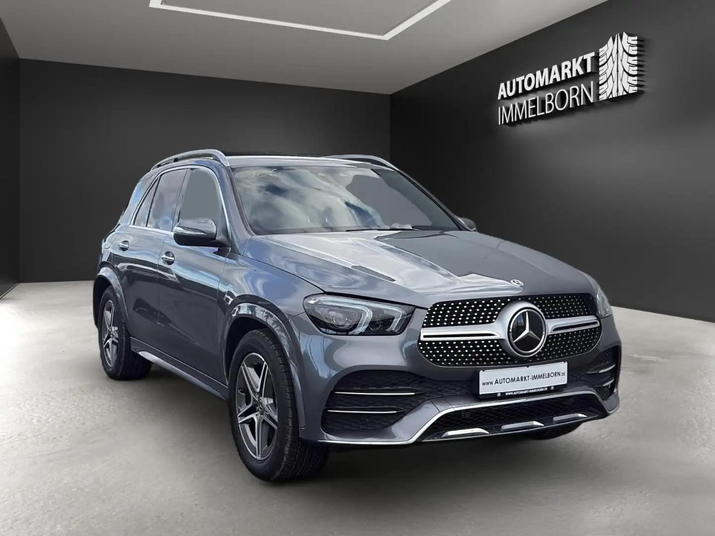 Mercedes-Benz GLE 350 de AMG 20*HUD*360*AHK*Distro*Servoschlie Gris - 1