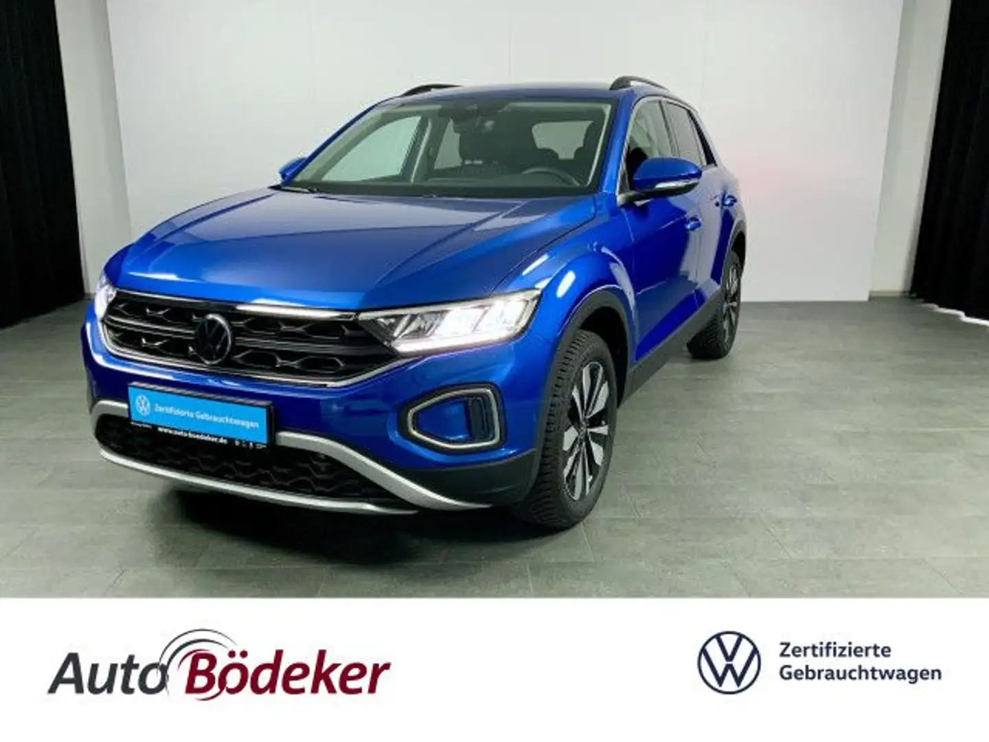 Volkswagen T-Roc 1.5 TSI DSG Move Garantie b. 1.5.29 / Navi Blauw - 1