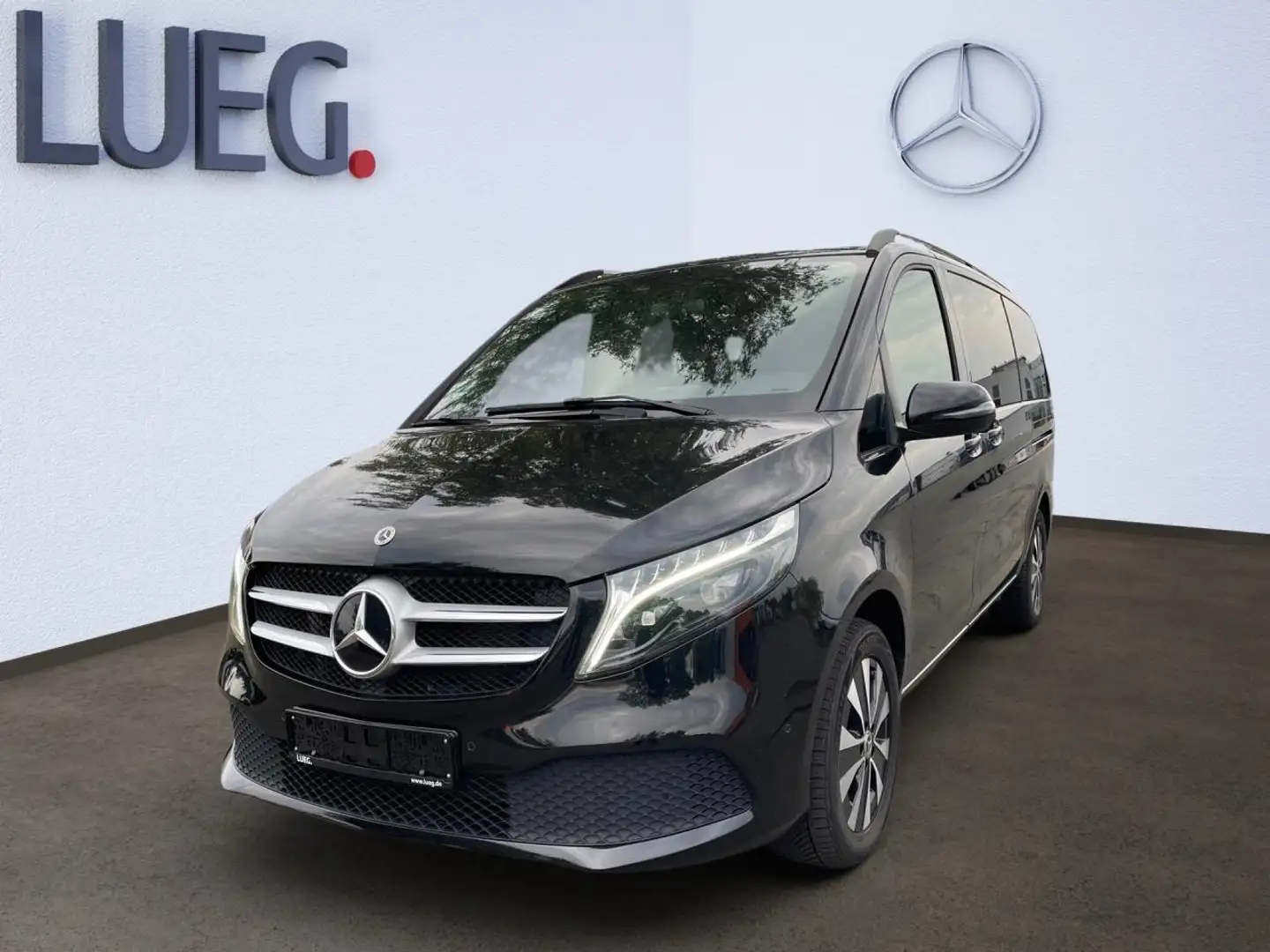 Mercedes-Benz V 250 d 4MATIC Lang el.Schiebe SpurW AHK Navi Schwarz - 1