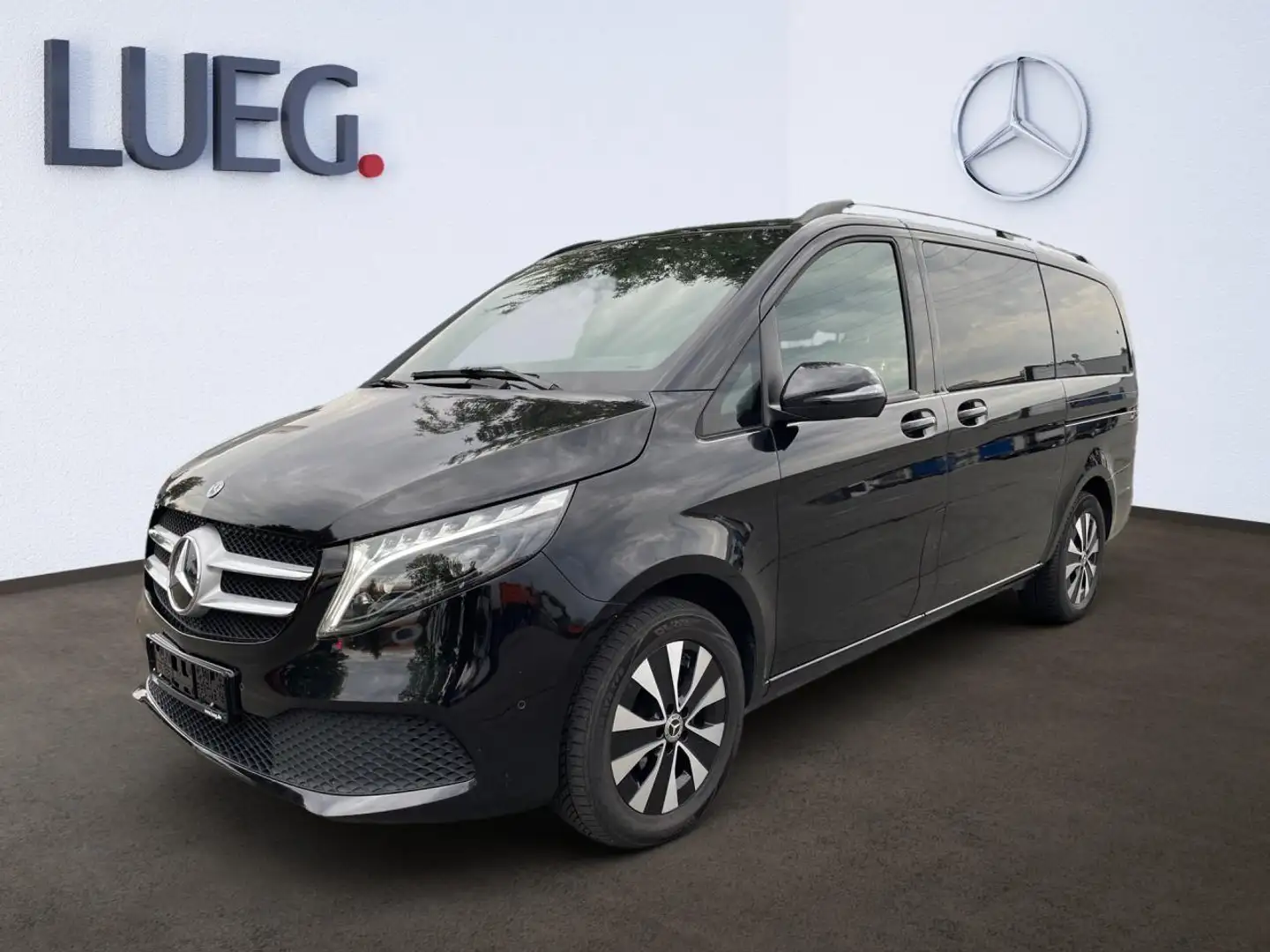 Mercedes-Benz V 250 d 4MATIC Lang el.Schiebe SpurW AHK Navi Noir - 2
