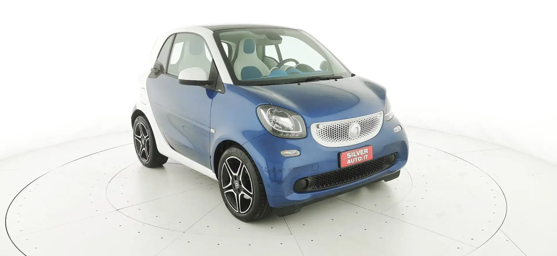 smart forTwo 70 1.0 Prime Bleu - 1