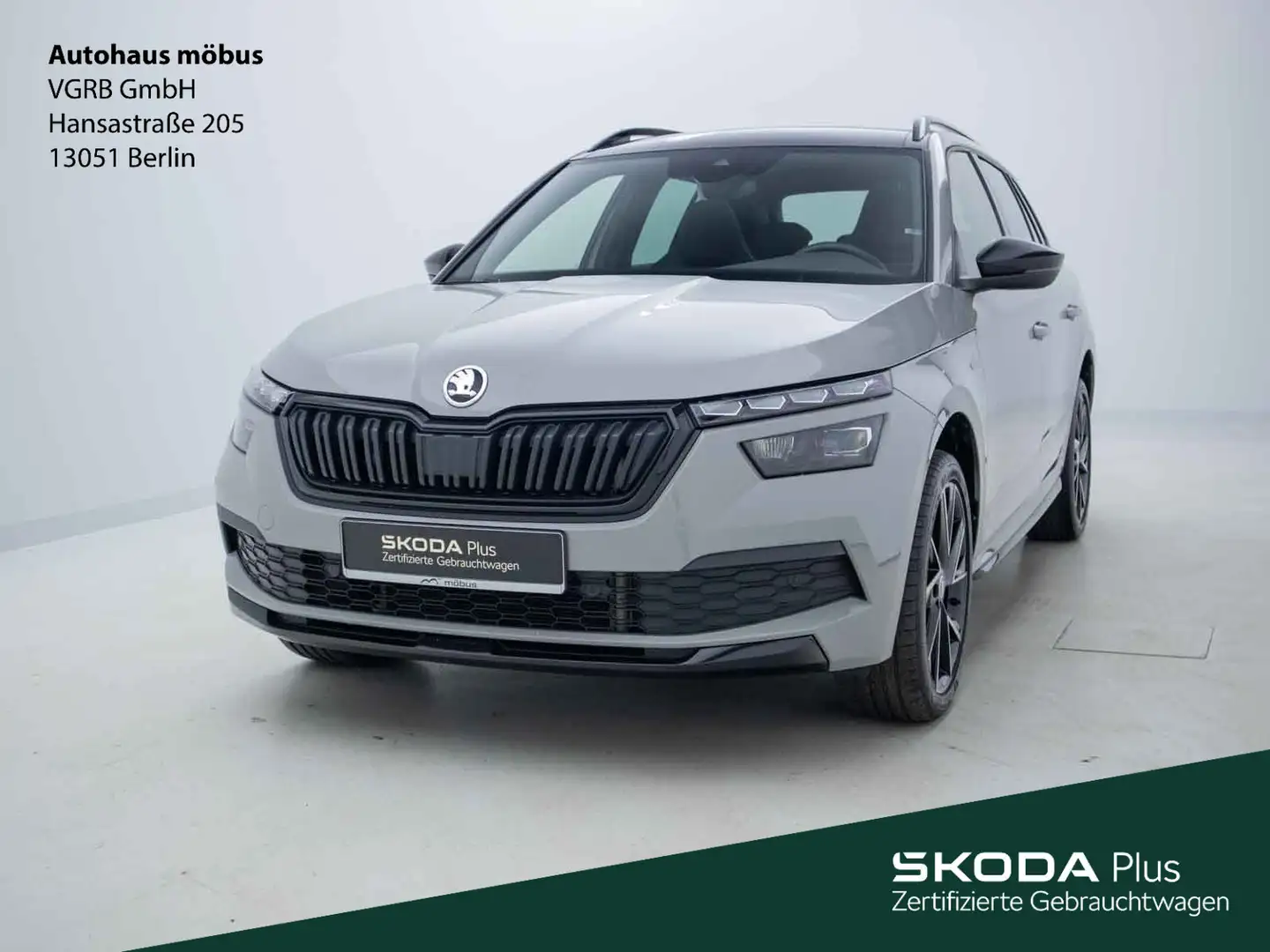 Skoda Kamiq 1.5 TSI Monte Carlo*DSG*PANO*AAC*PDC*RFK* Gris - 2