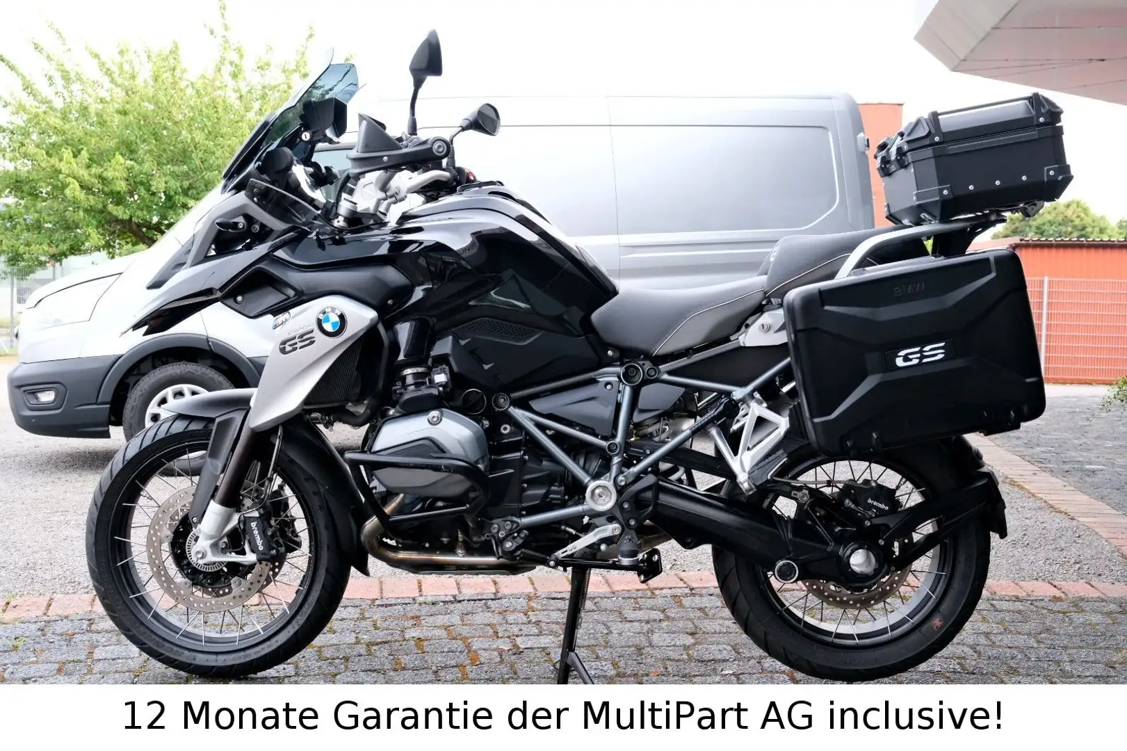 BMW R 1200 GS Triple-Black Navi  Koffer div. Extras! Fekete - 2