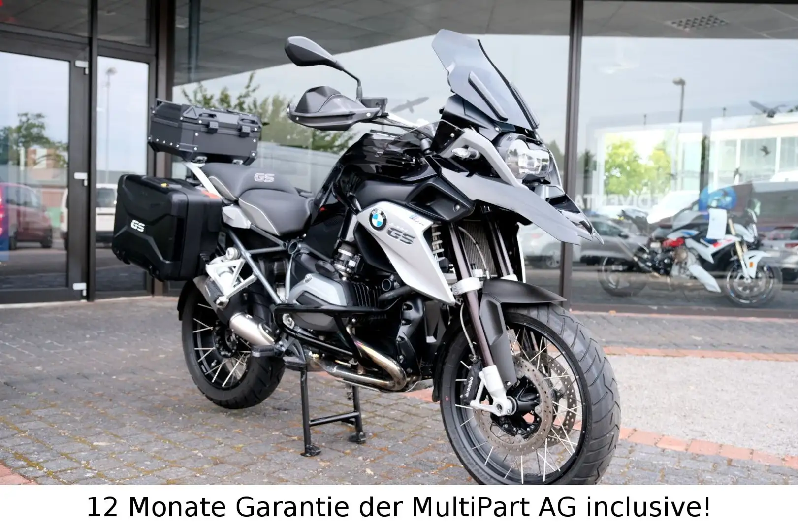 BMW R 1200 GS Triple-Black Navi  Koffer div. Extras! Fekete - 1