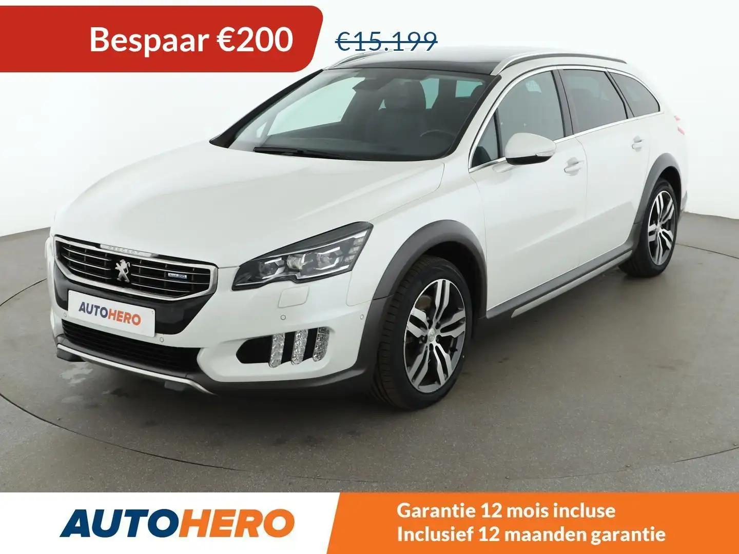 Peugeot 508 2.0 Blue-HDi RXH Wit - 1