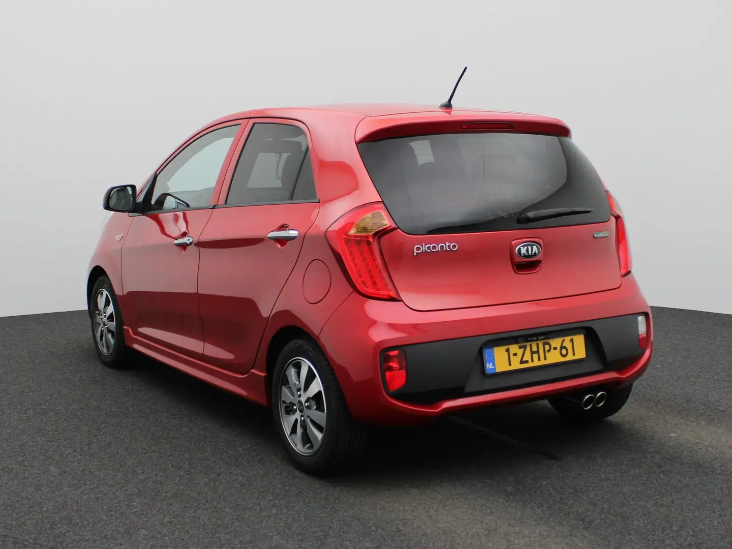 Kia Picanto 1.0 CVVT X-treme | Navigatie | Lederen Bekleding | Rouge - 2