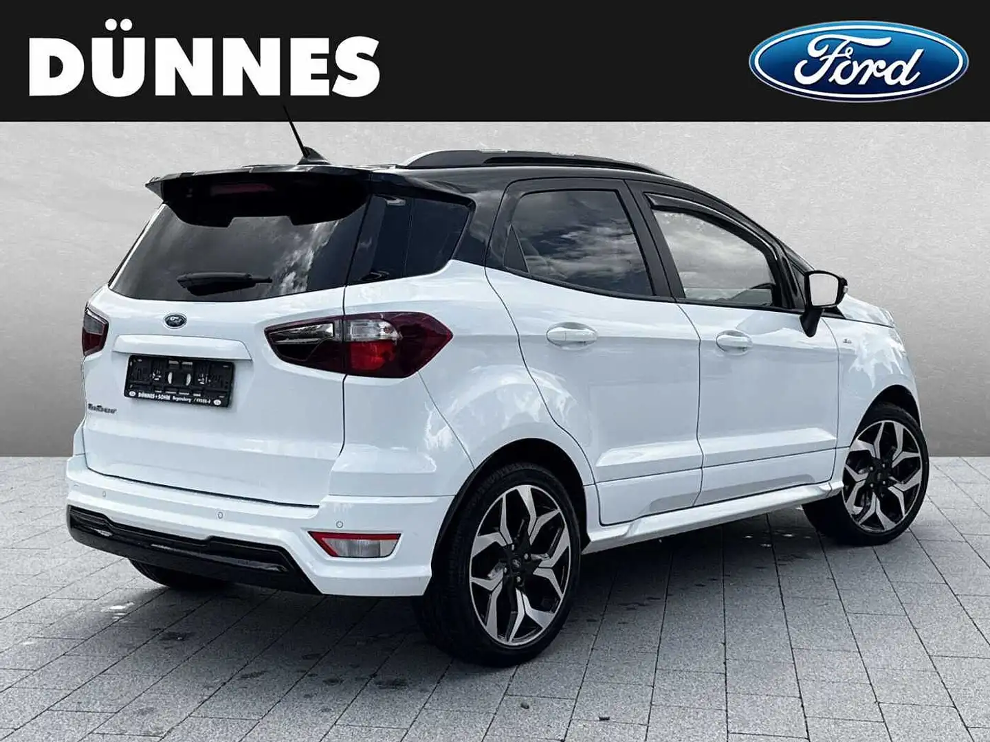 Ford EcoSport 1.0 EcoBoost ST-LINE Weiß - 2
