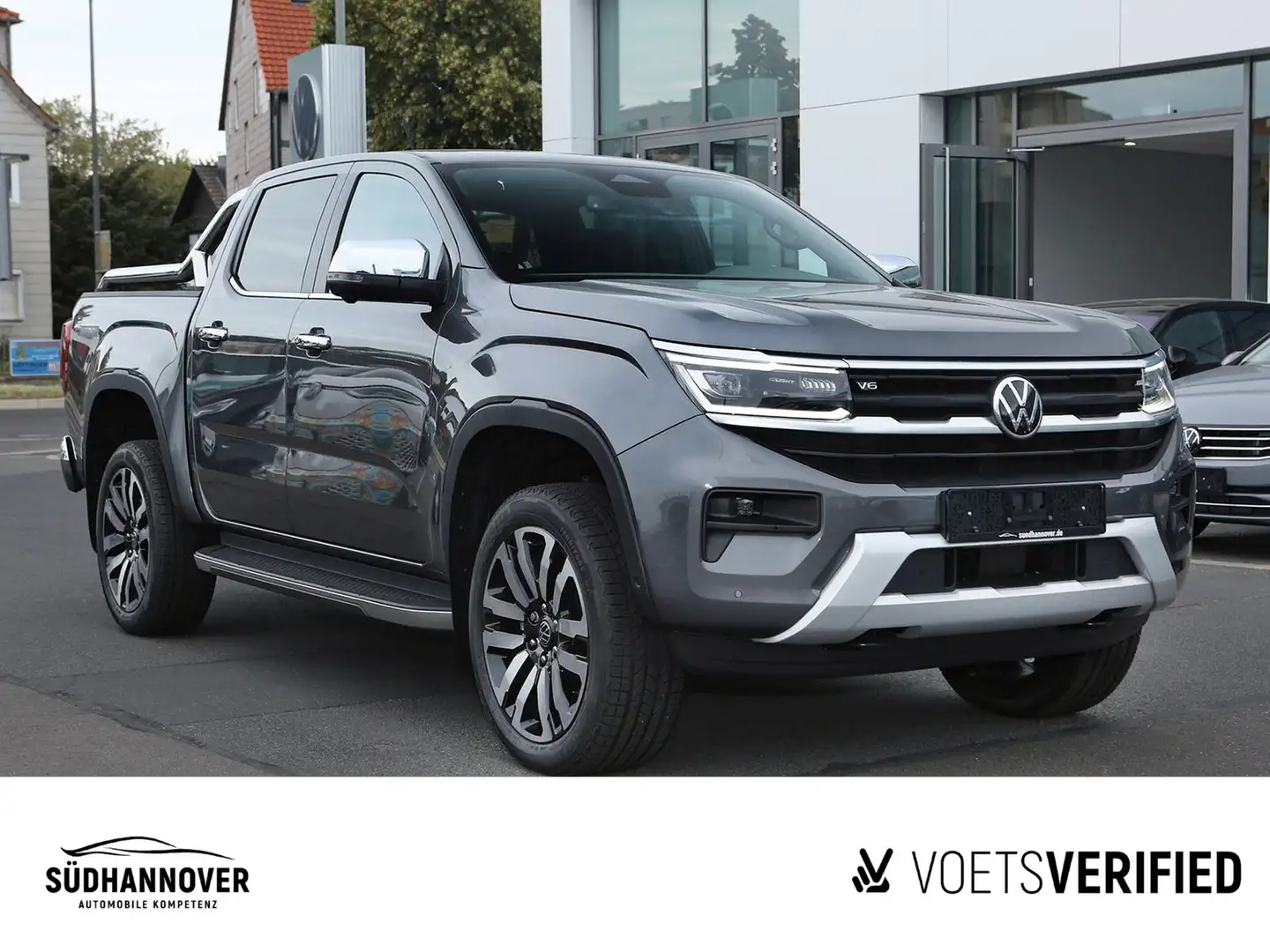 Volkswagen Amarok 3.0 TDI Aventura AHK+SPERRE+UFS+MFL+LEDER Gris - 2