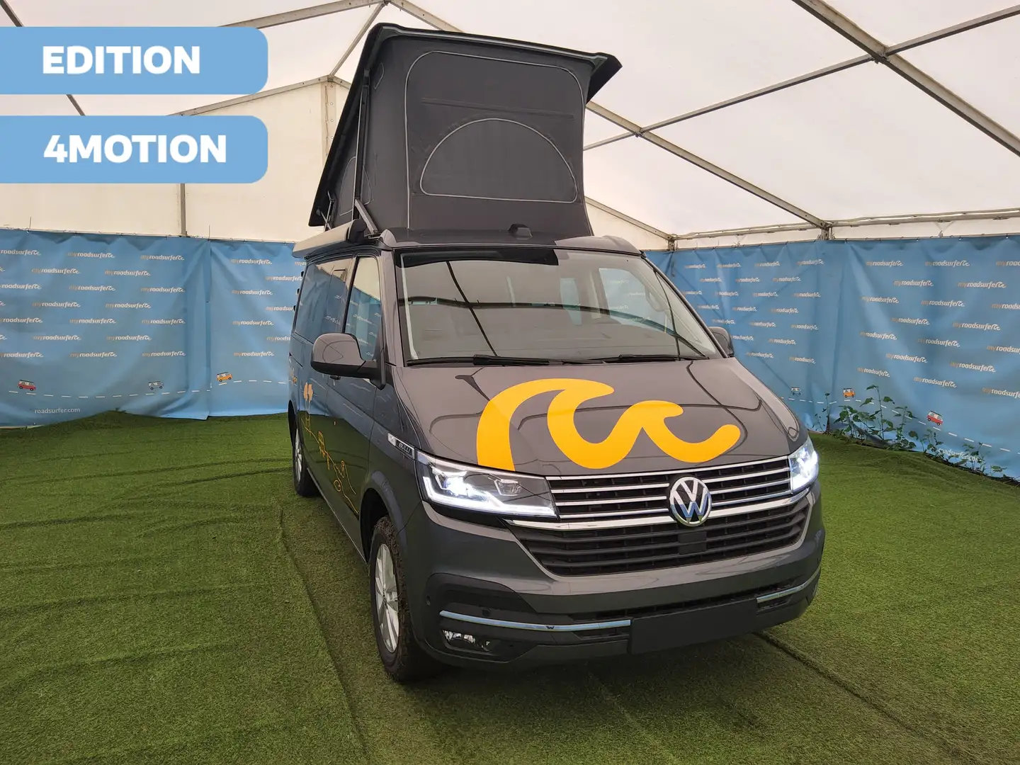 Volkswagen T6.1 California Ocean Edition 4Motion StHz, Markise, Aufst.D, Dusc Grau - 1