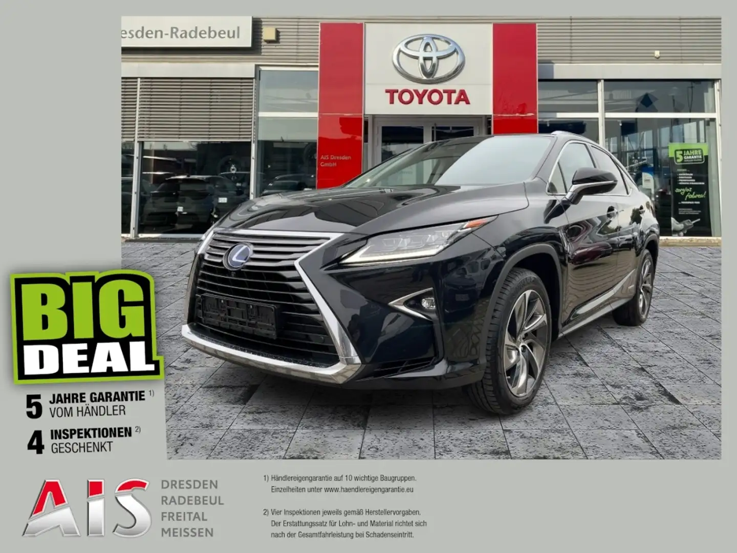 Lexus RX 450h RX 450 h Luxury Line HUD*Navi*4xSHZ Noir - 1