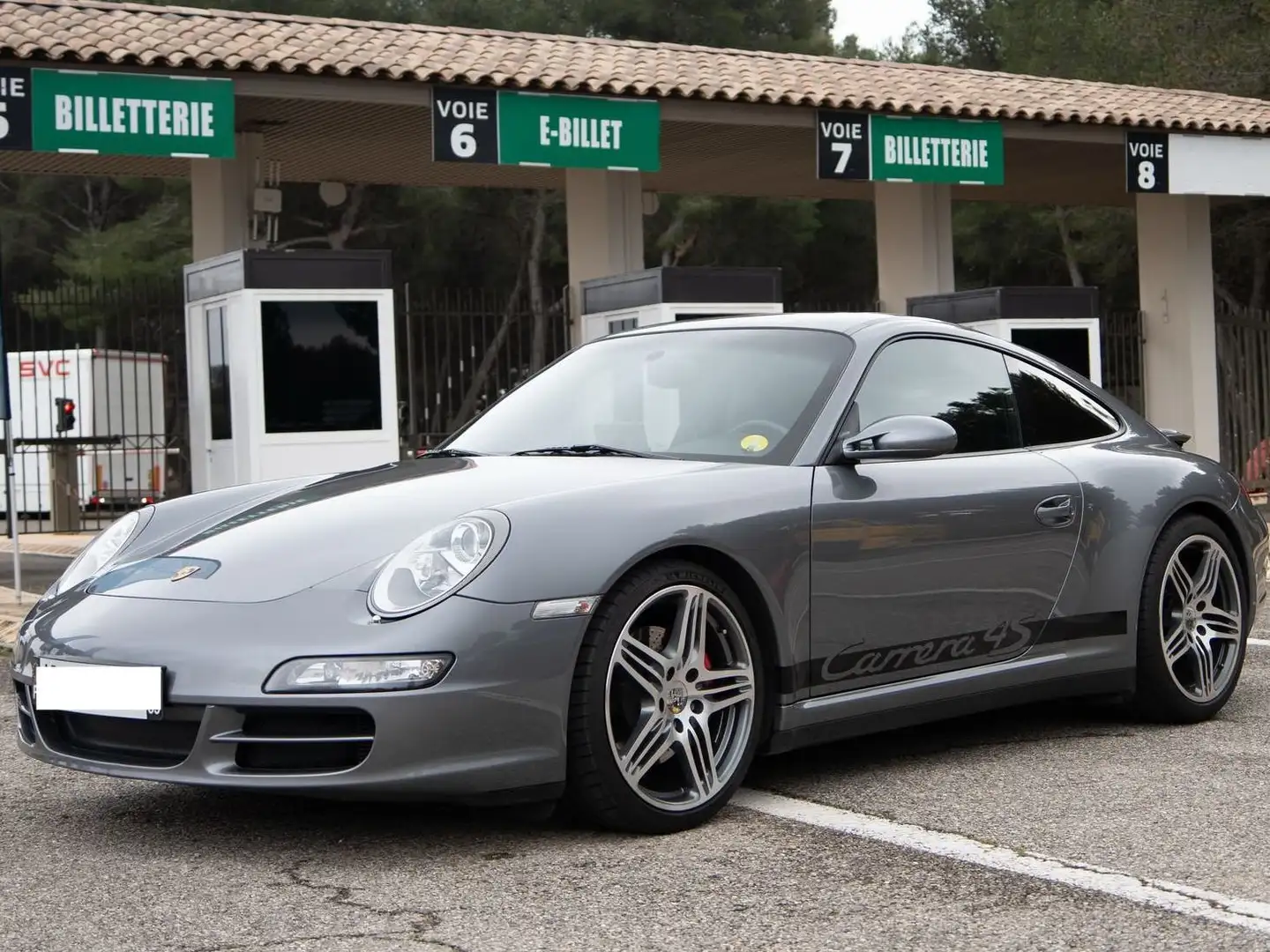 Porsche 997 911 Carrera 4S Coupé 3.8i Tiptronic S A Gris - 1