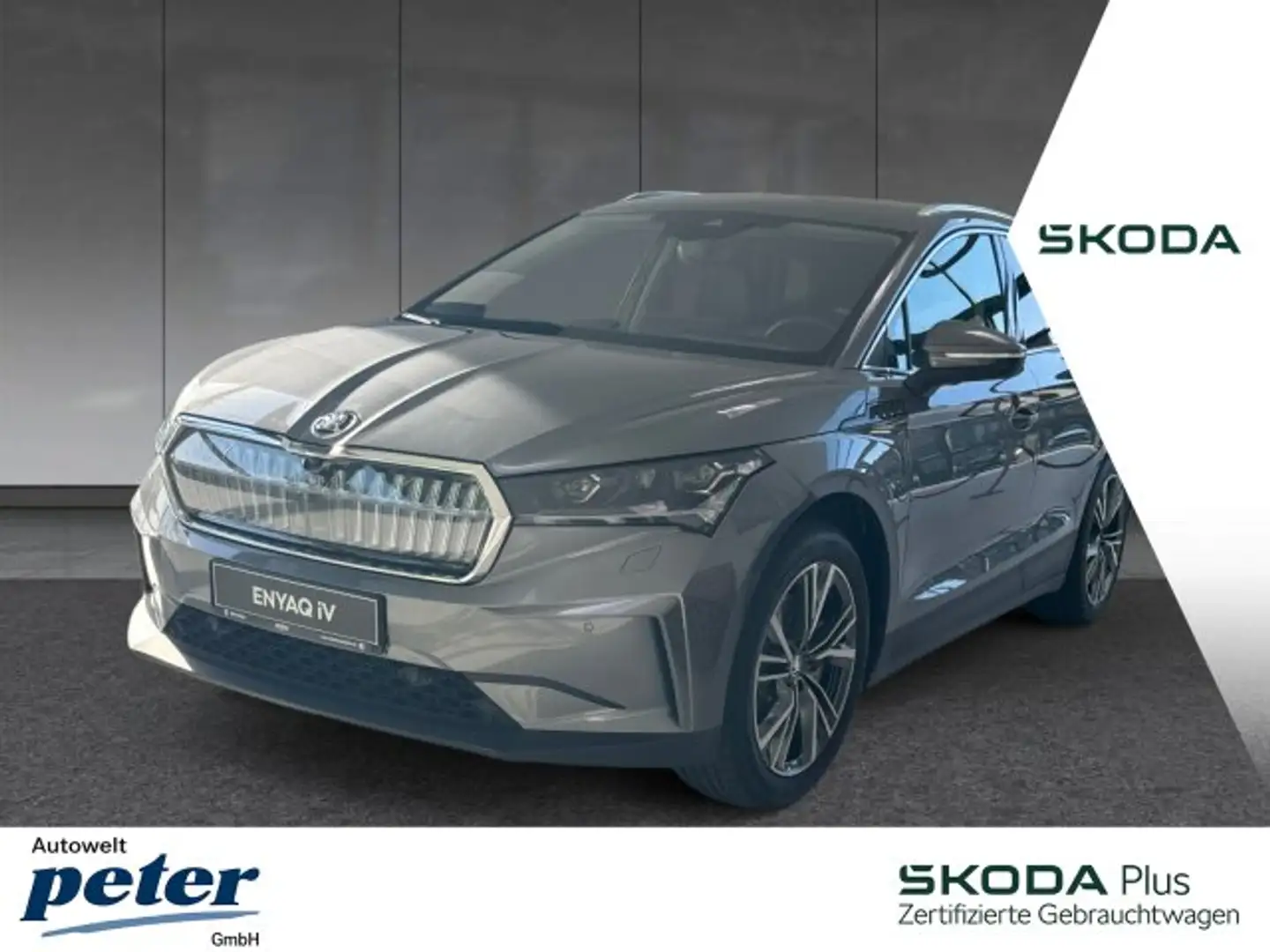 Skoda Enyaq ENYAQ iV 80 SUITE **MAXX*DCC*AREA VIEW*MATRIX** Grau - 1