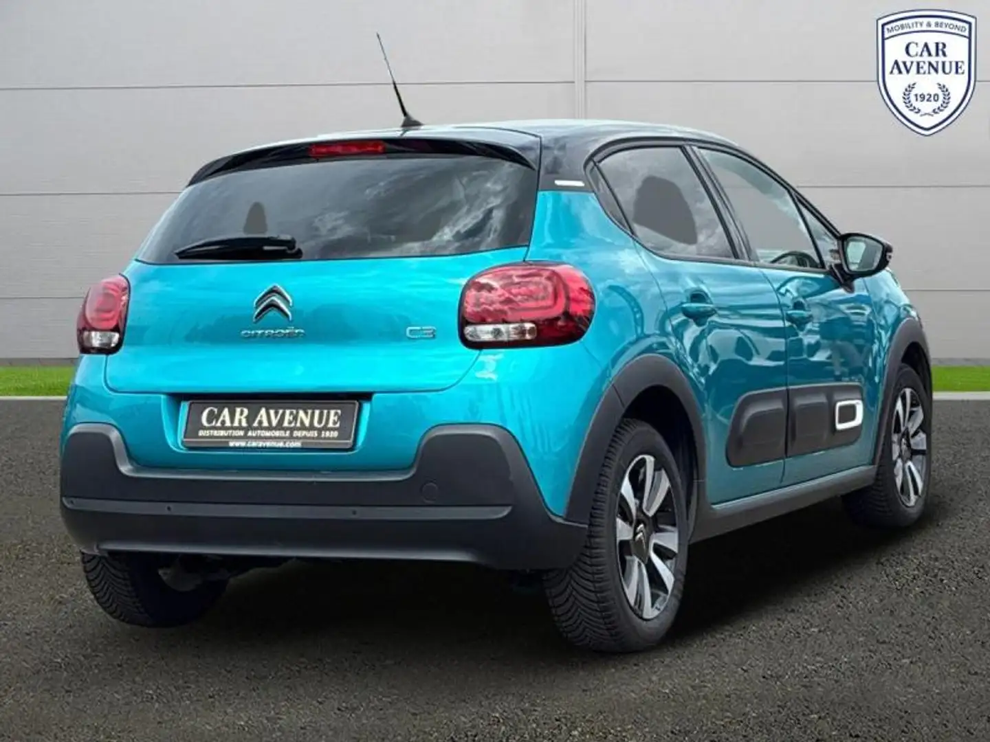 Citroen C3 1.5 BlueHDi 100ch S\u0026S Shine E6.d Bleu - 2
