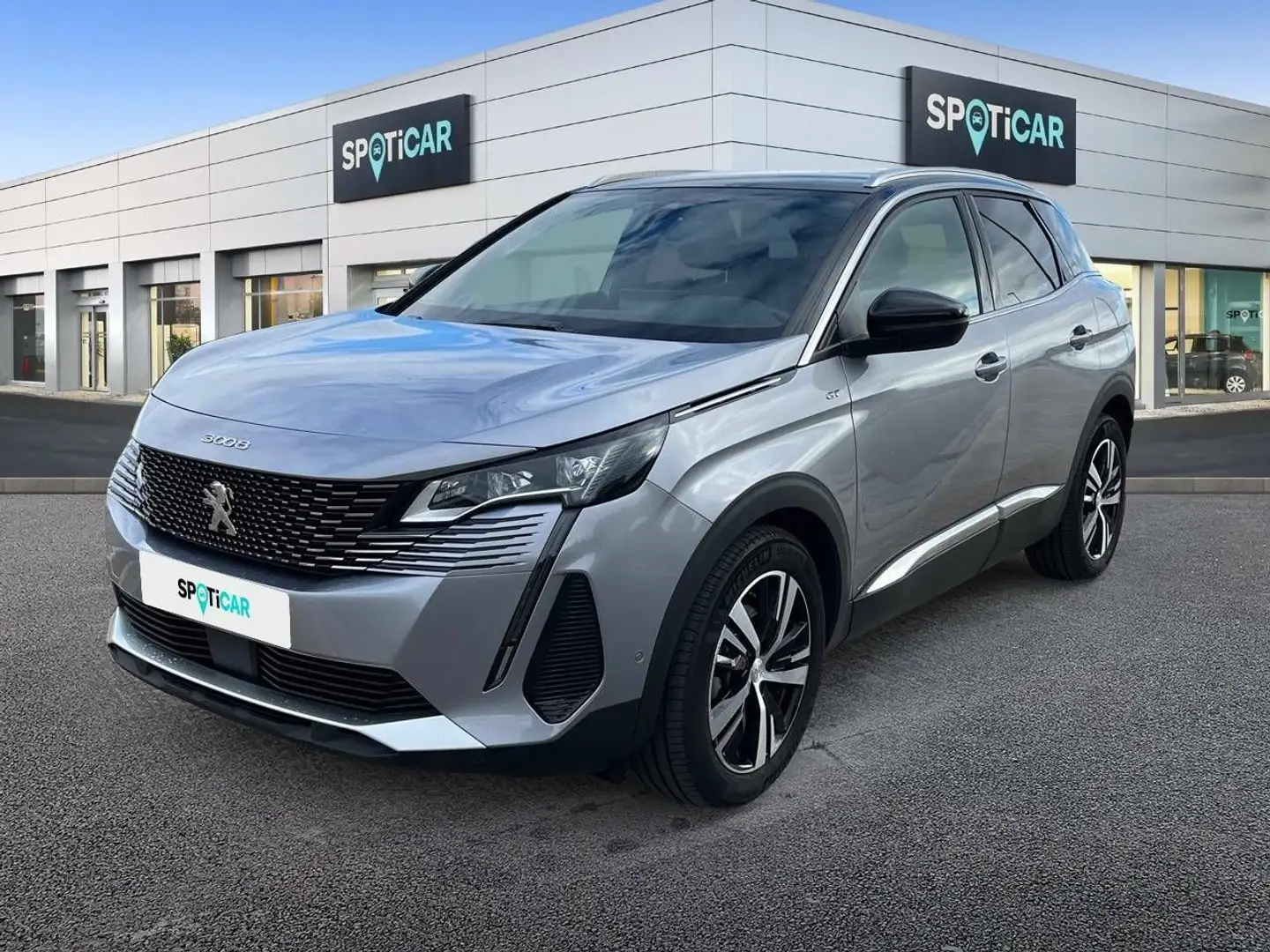 Peugeot 3008 1.5 BlueHDi 96kW S&S  EAT8 GT Gris - 1