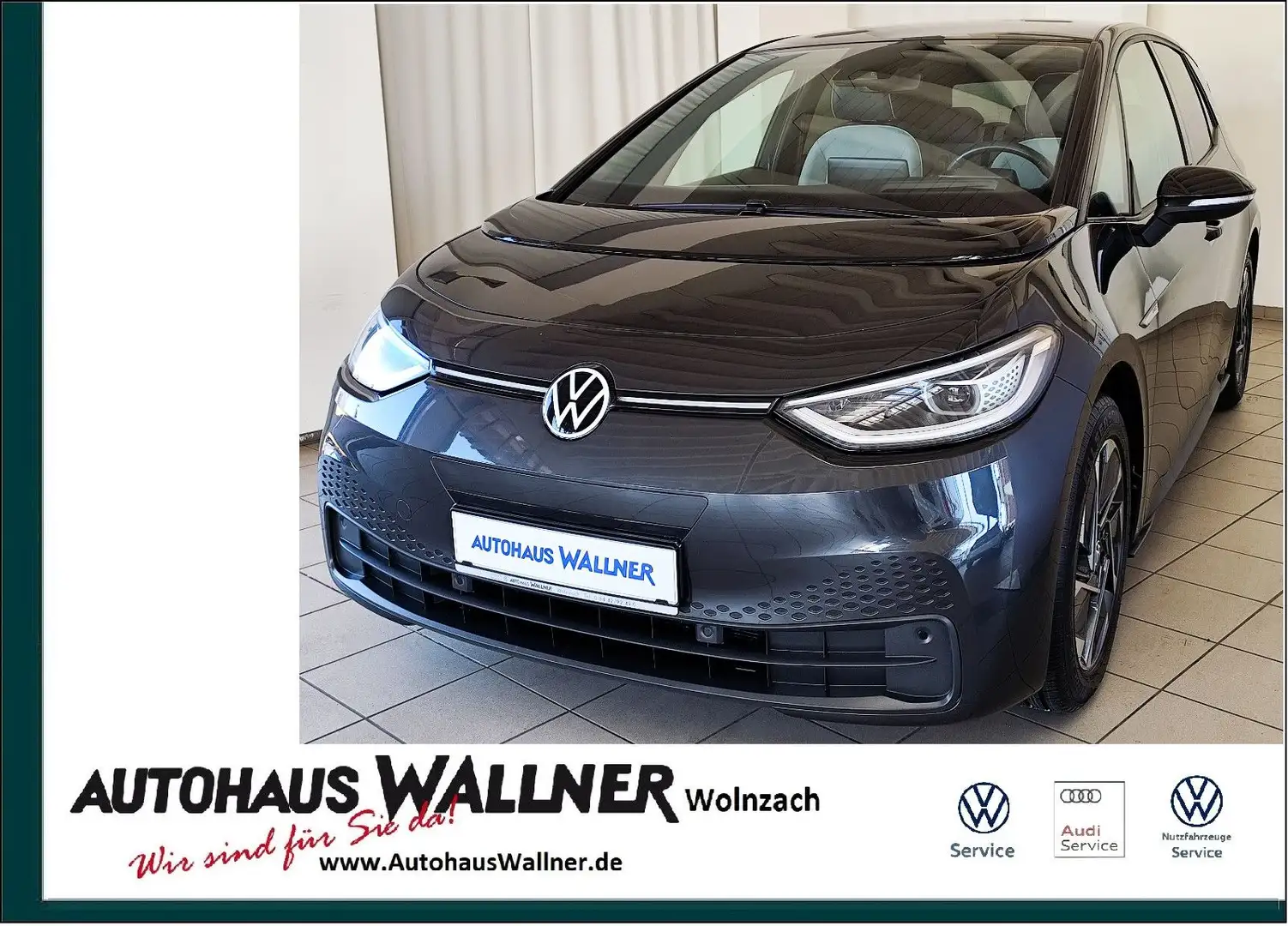 Volkswagen ID.3 Pro Performance Max WP|Pano|HUD|RV|DCC Grau - 1