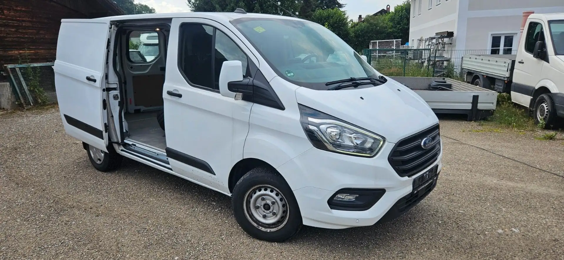 Ford Transit Custom Kasten 280 L1 Trend DAB,RFK 2 Sch Weiß - 1