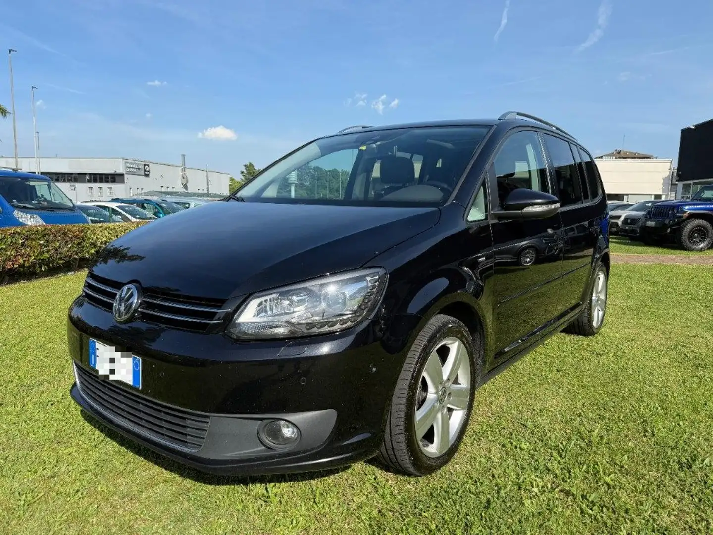 Volkswagen Touran 2.0 TDI 140 CV DSG High. NAVI - TETTO PAN -GANCIO Negru - 1