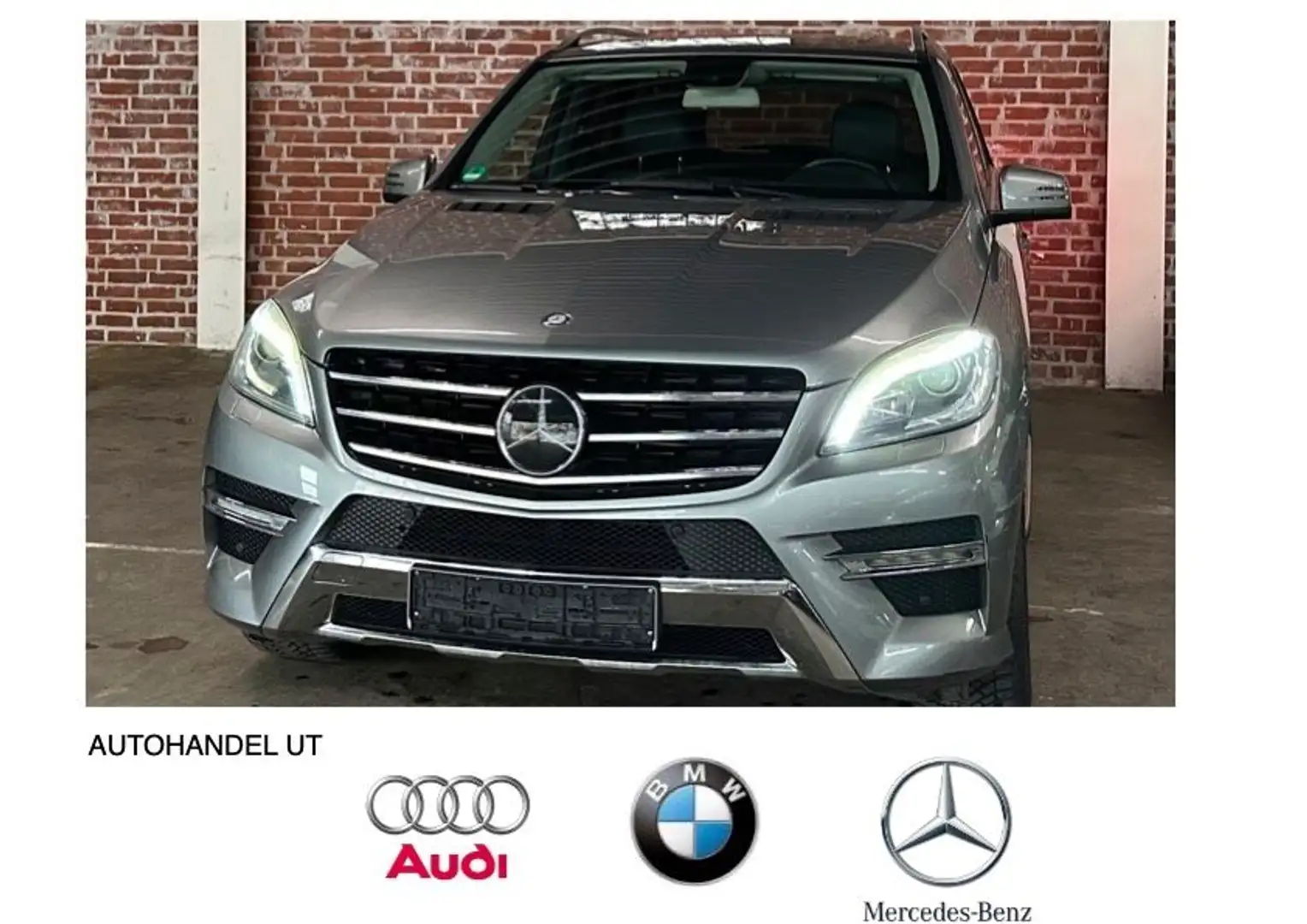 Mercedes-Benz ML 350 BT 4Matic 7G AMG/DTR+/GSD/AHK/RKamera/H&K Grau - 1