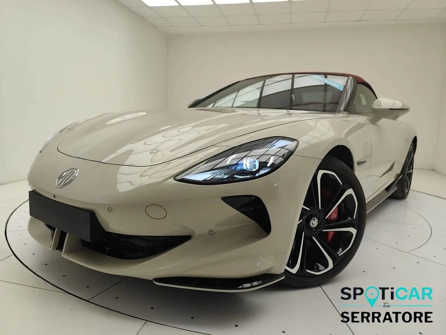 MG Cyberster 77 AWD Modern beige (A) RedTop - BlackRed (C) Spo Beige - 1