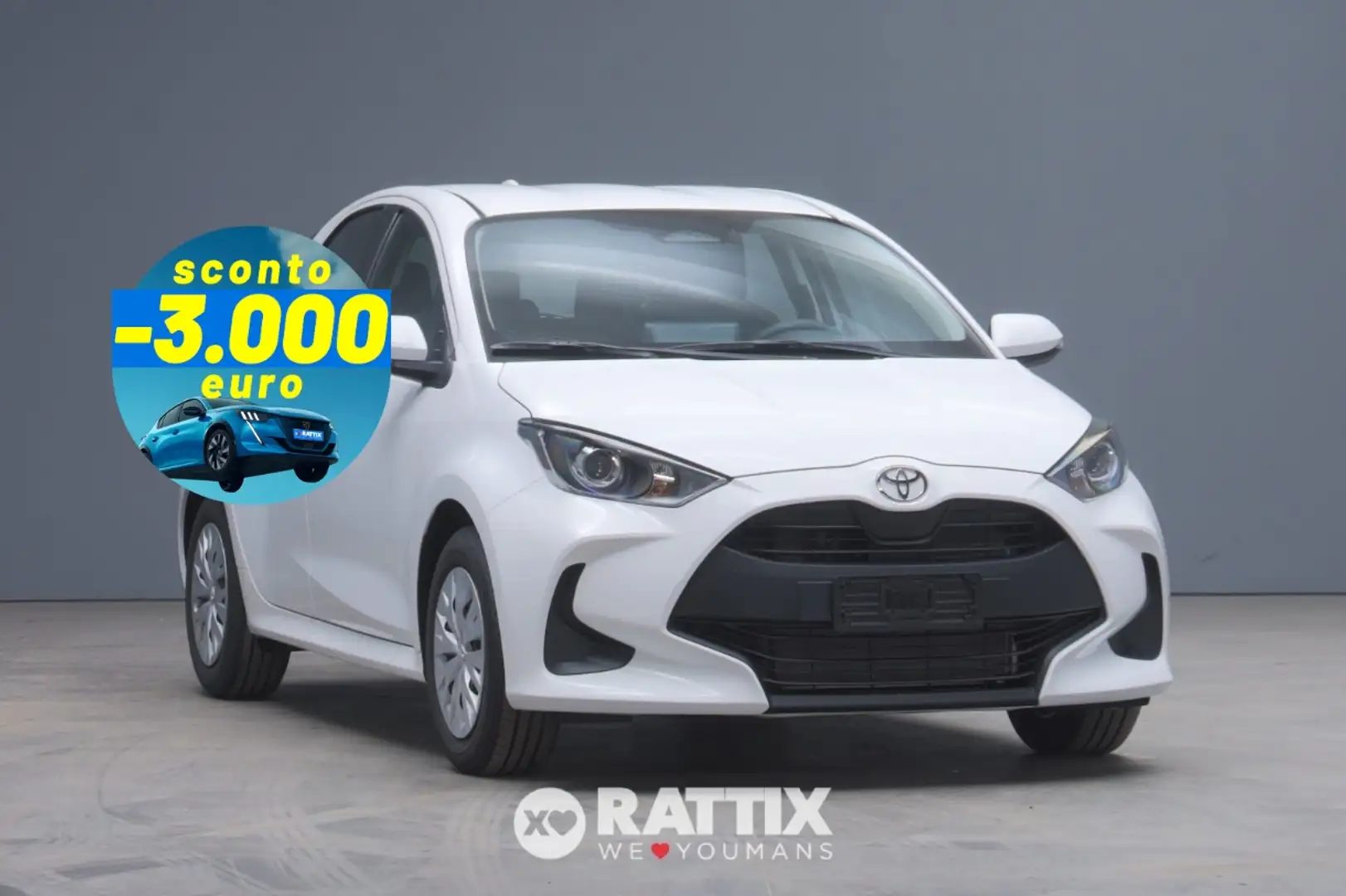 Toyota Yaris 1.5 Hybrid Active Bianco - 1