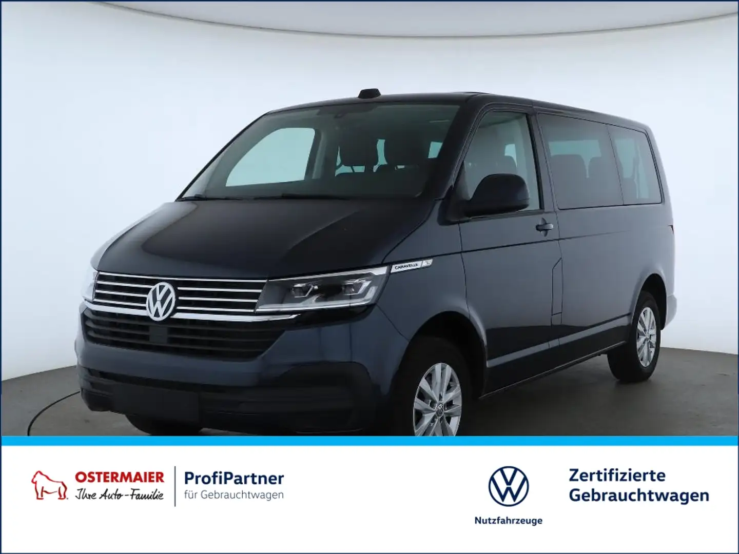 Volkswagen T6.1 Caravelle CL 2.0TDI 150PS DSG LED.AHK.3Z-KLIMA.NAVI.SITZHZG Azul - 1