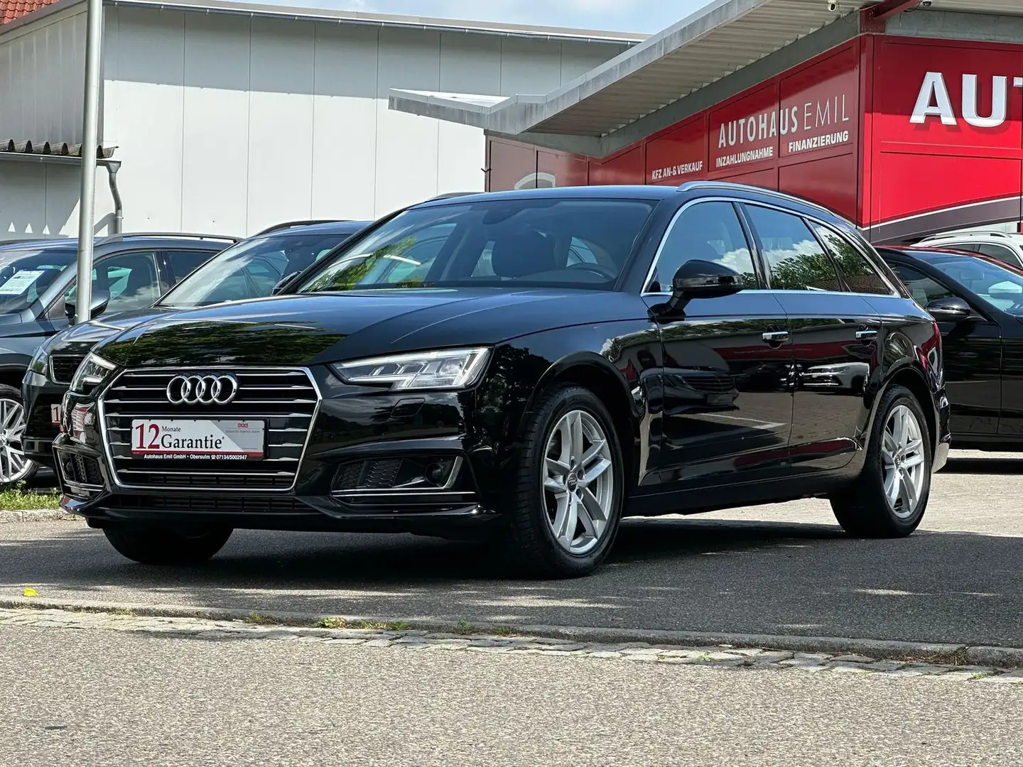 Audi A4 35 TFSI design/AHK/Kamera/Navi/LED/3ZonenKlima Schwarz - 1