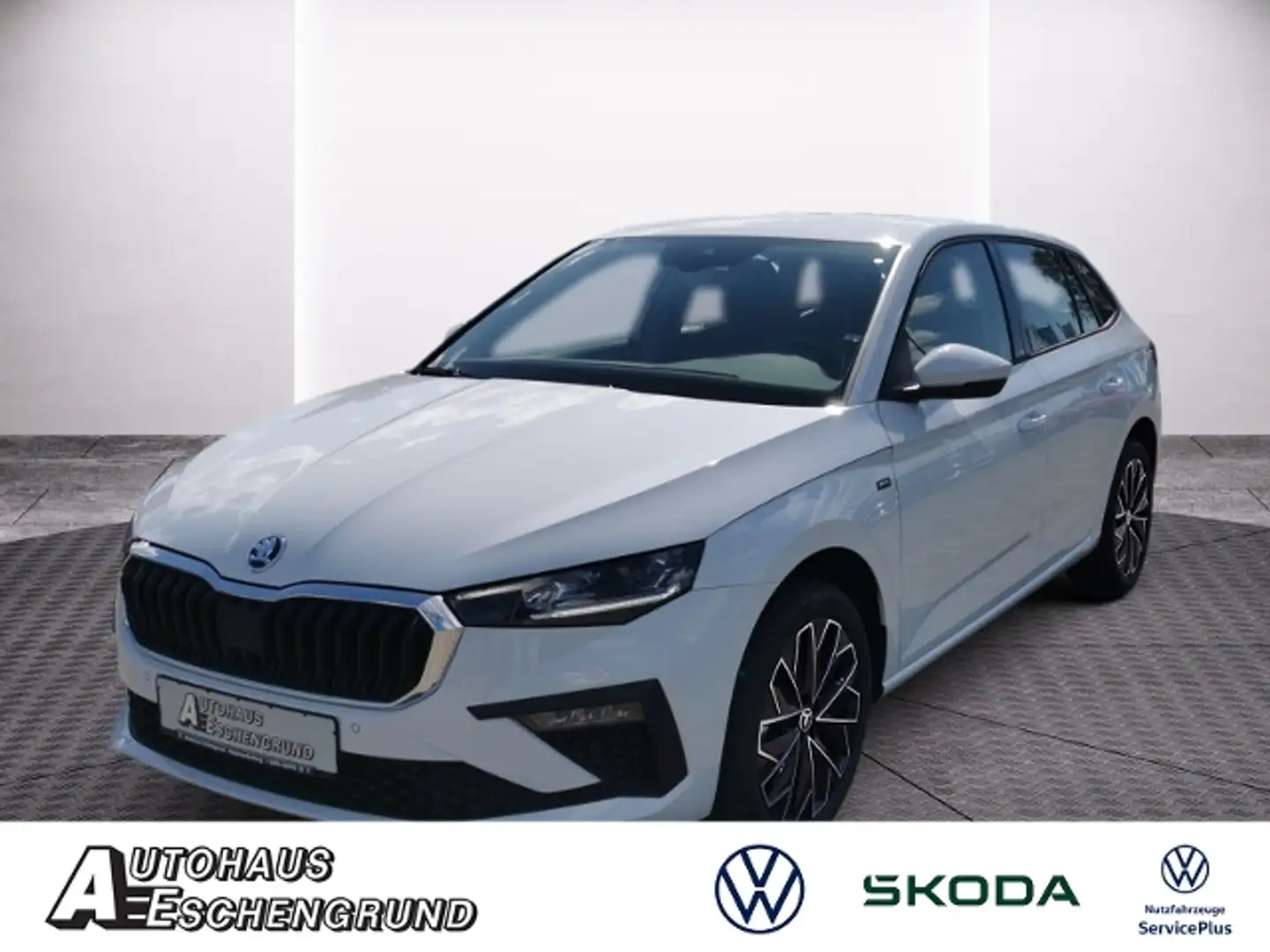 Skoda Scala 1.0 TSI DSG Drive MATRIX-LED FRONZSCHEIBENHZG AND Blanc - 1