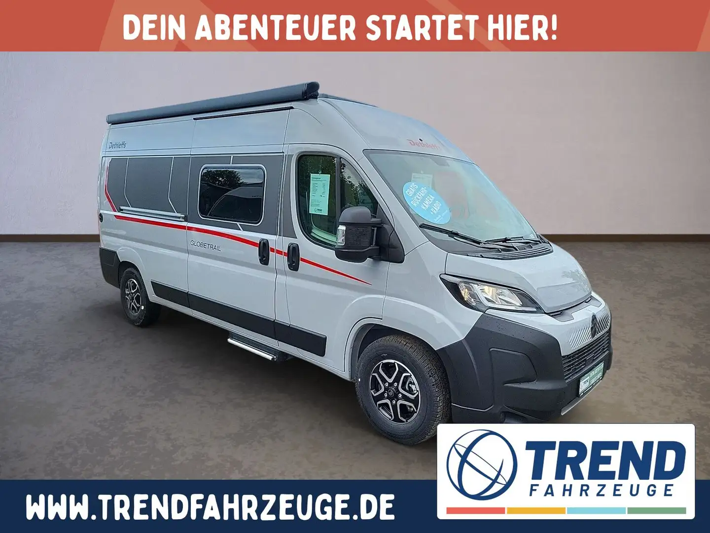 Dethleffs Globetrail 600 DS Citroen Grau - 1