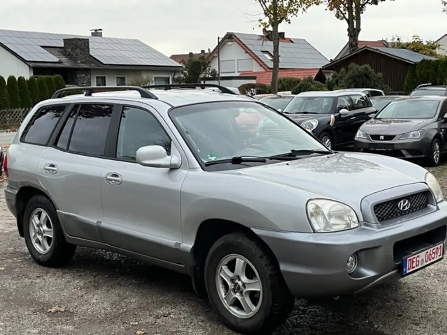 Hyundai SANTA FE 2.4 GLS (4WD) srebrna - 2