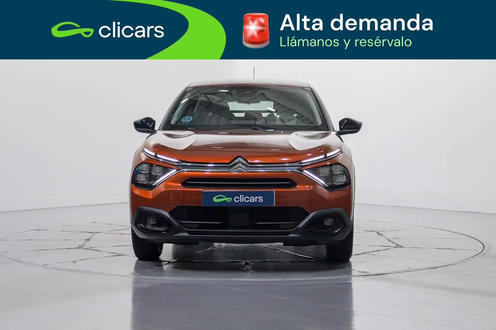 Citroen C4 1.5 BlueHDI S&S Feel Pack EAT8 130 Naranja - 2